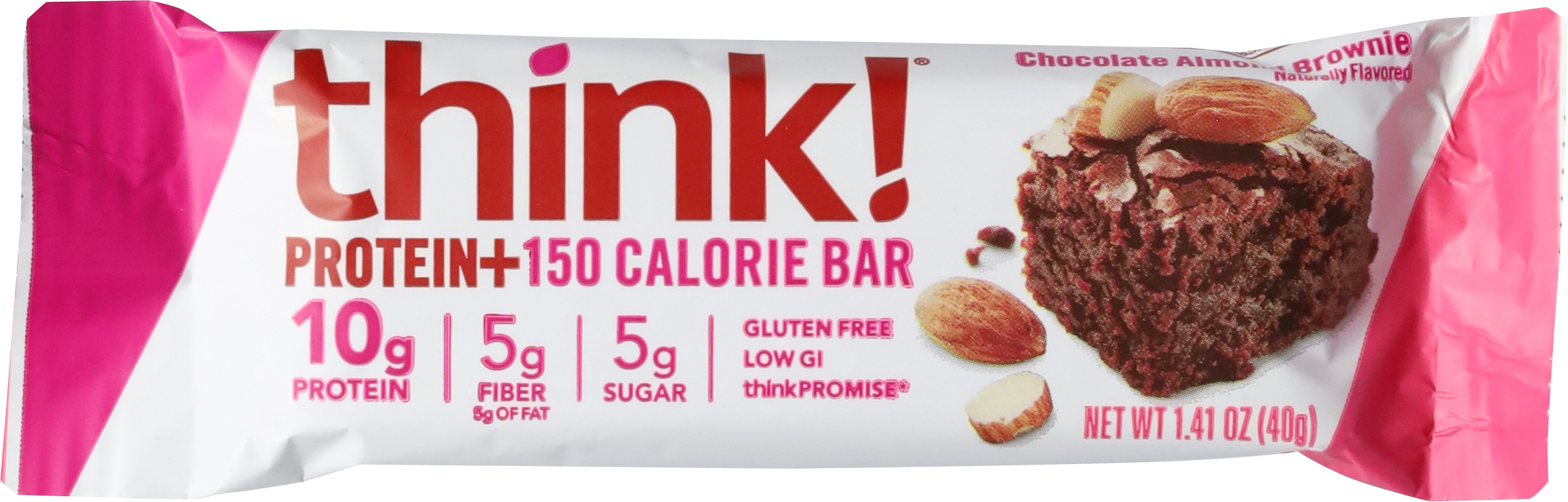 Protein+ 150 Calorie Bar, Chocolate Almond Brownie,