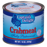 Captain's Delight Fully Pasteurized Lump Crabmeat 16 Oz image