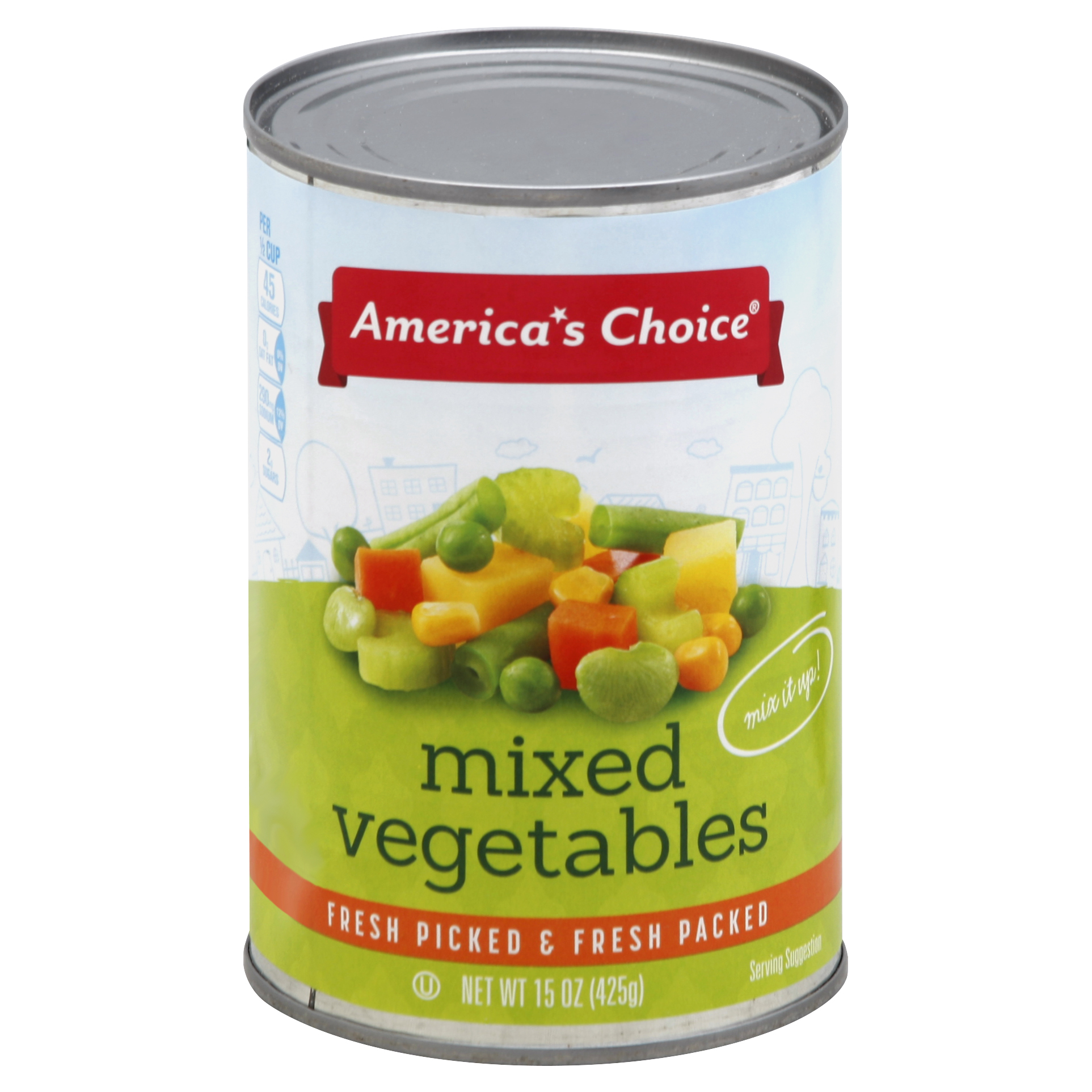 America's Choice Mixed Vegetables 15 Oz