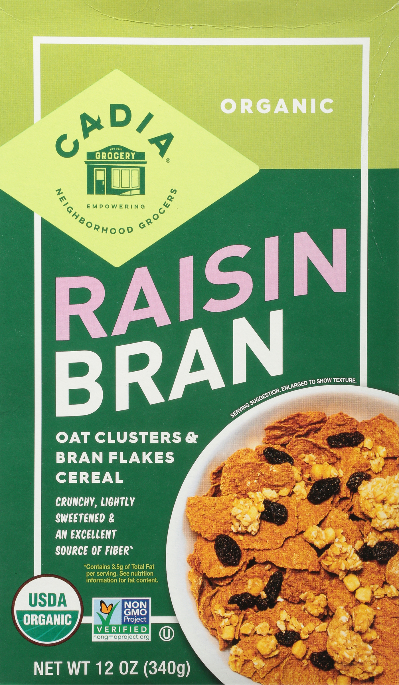 Cereal, Organic, Raisin Bran