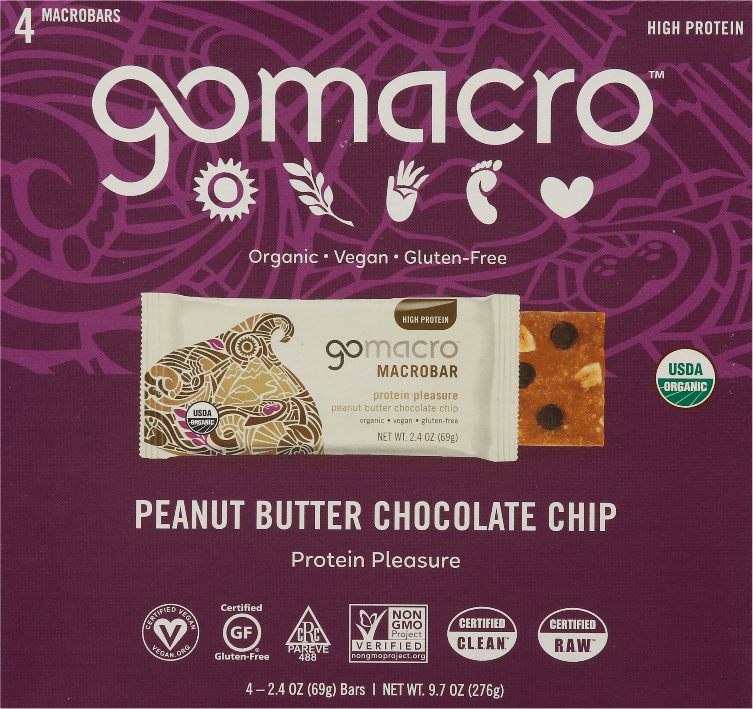 MacroBars, Peanut Butter Chocolate Chip