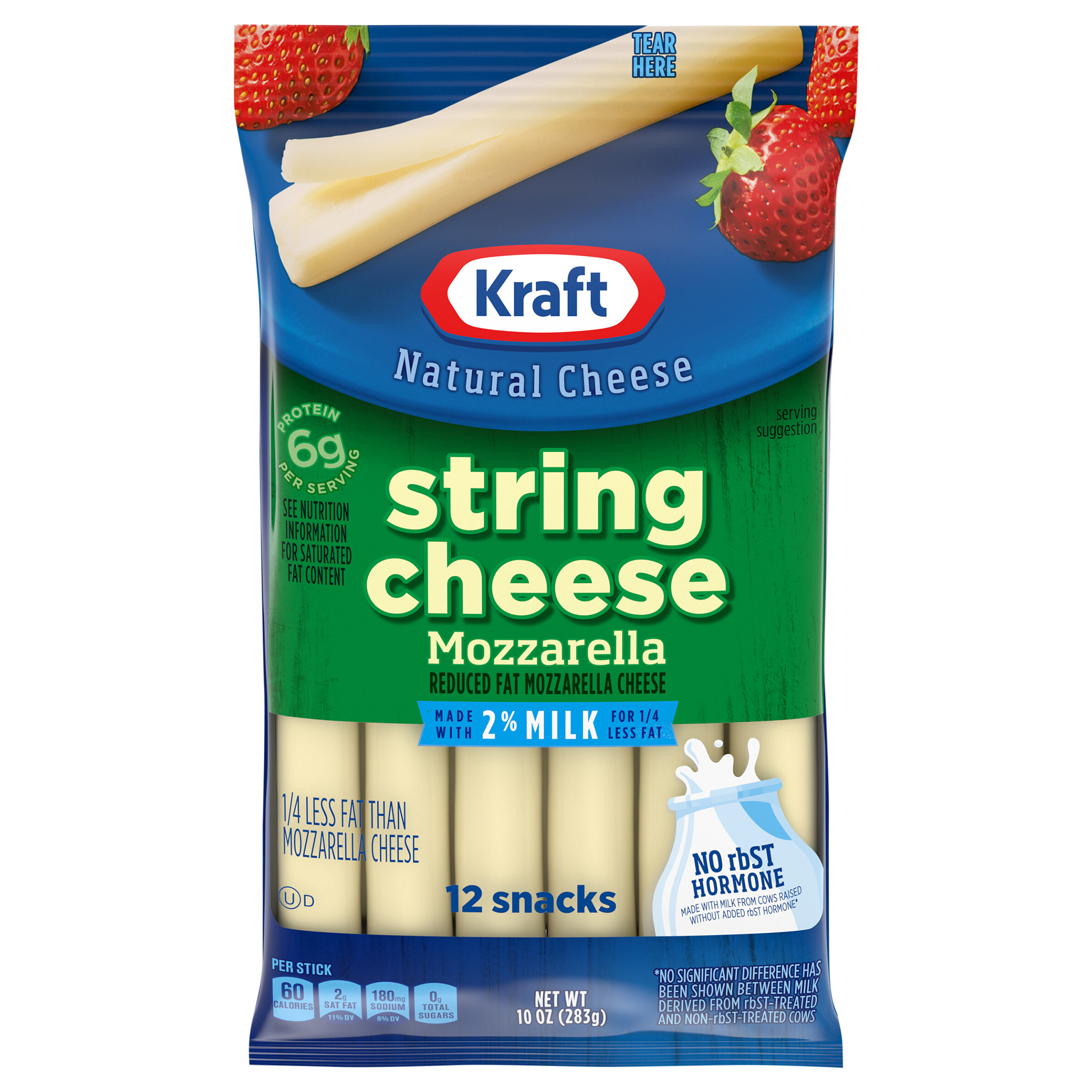 Calories in String Cheese, Mozzarella Cheese from WinCo Foods