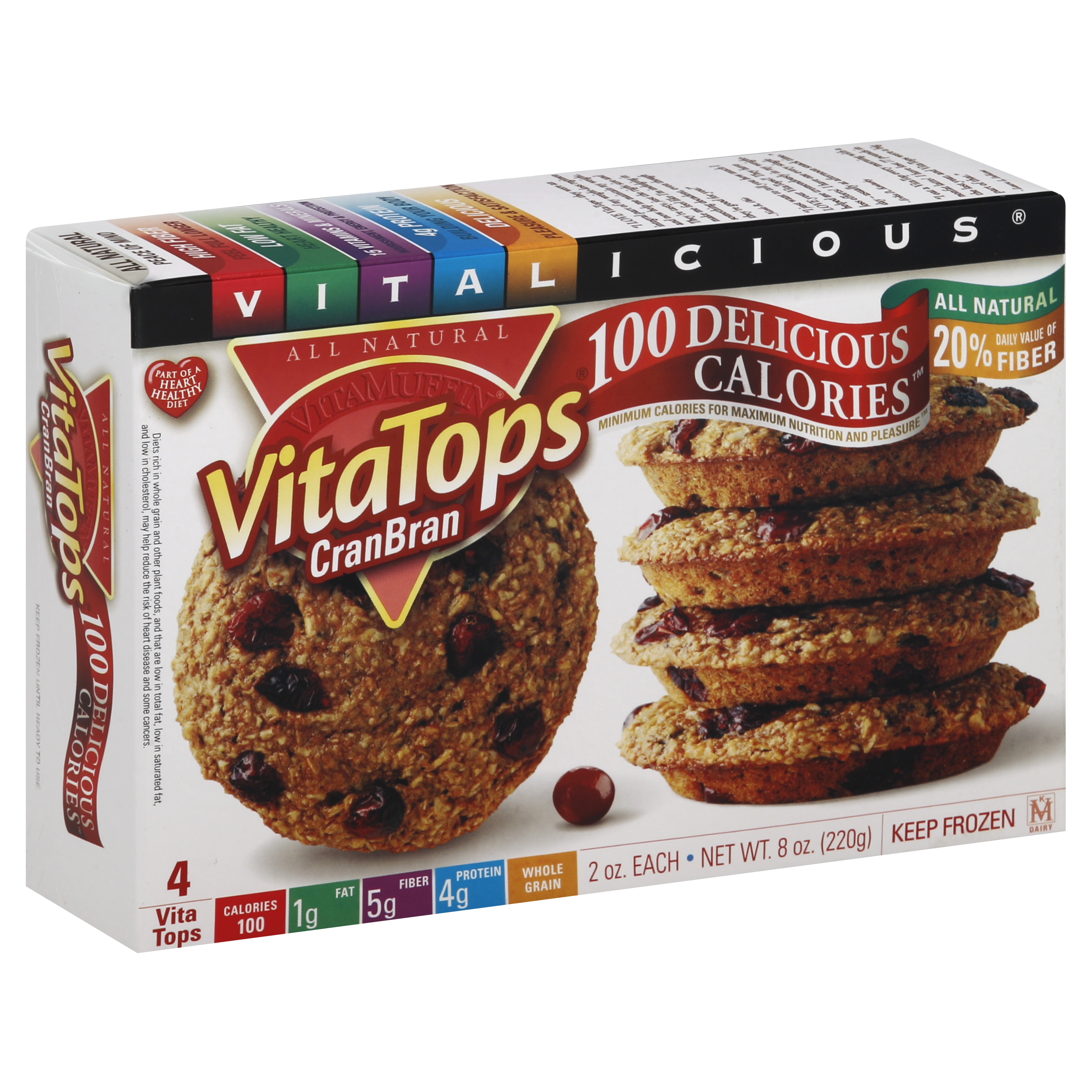 Vitalicious Vitatops 4 Ea