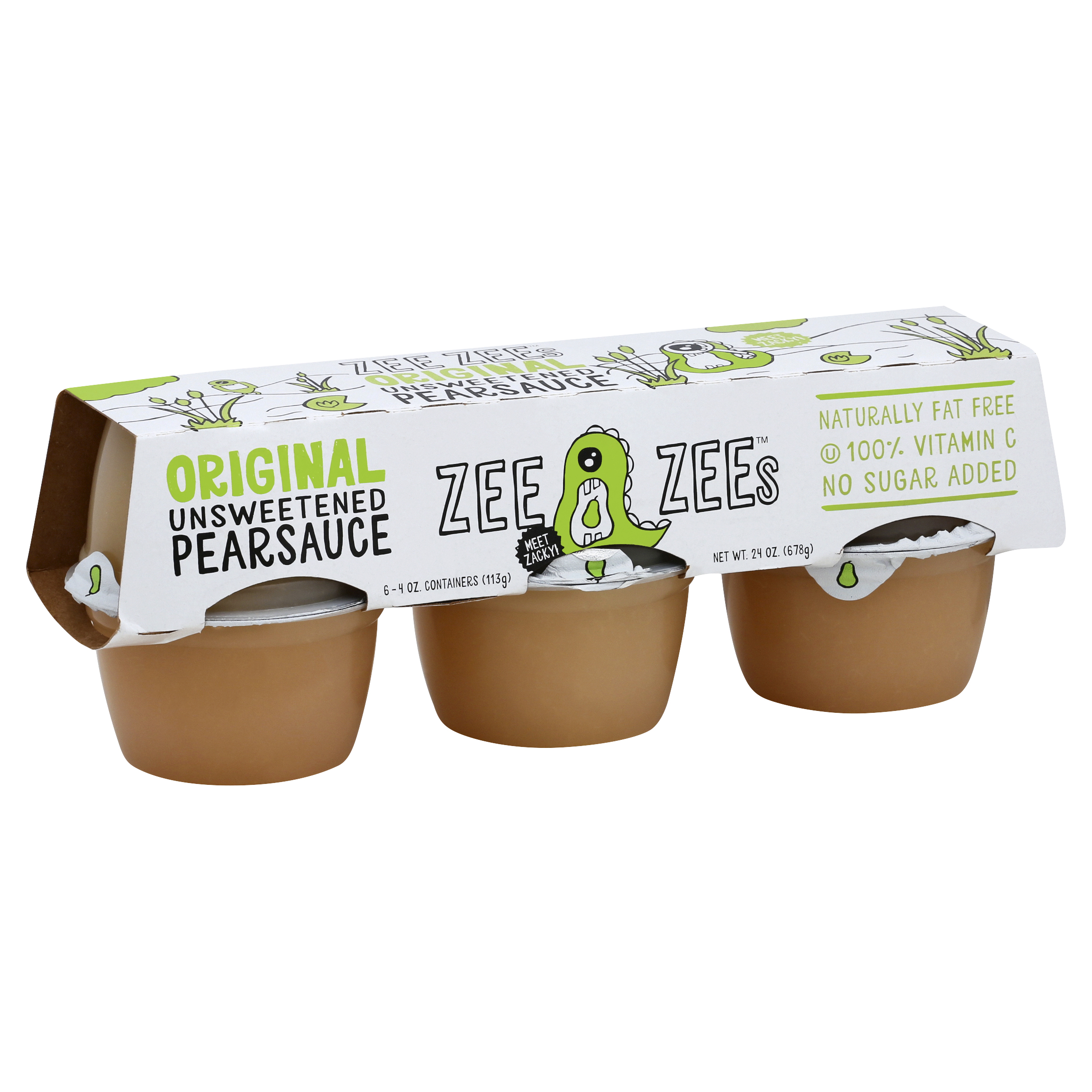 Zee Zees Pear Sauce 6 Ea