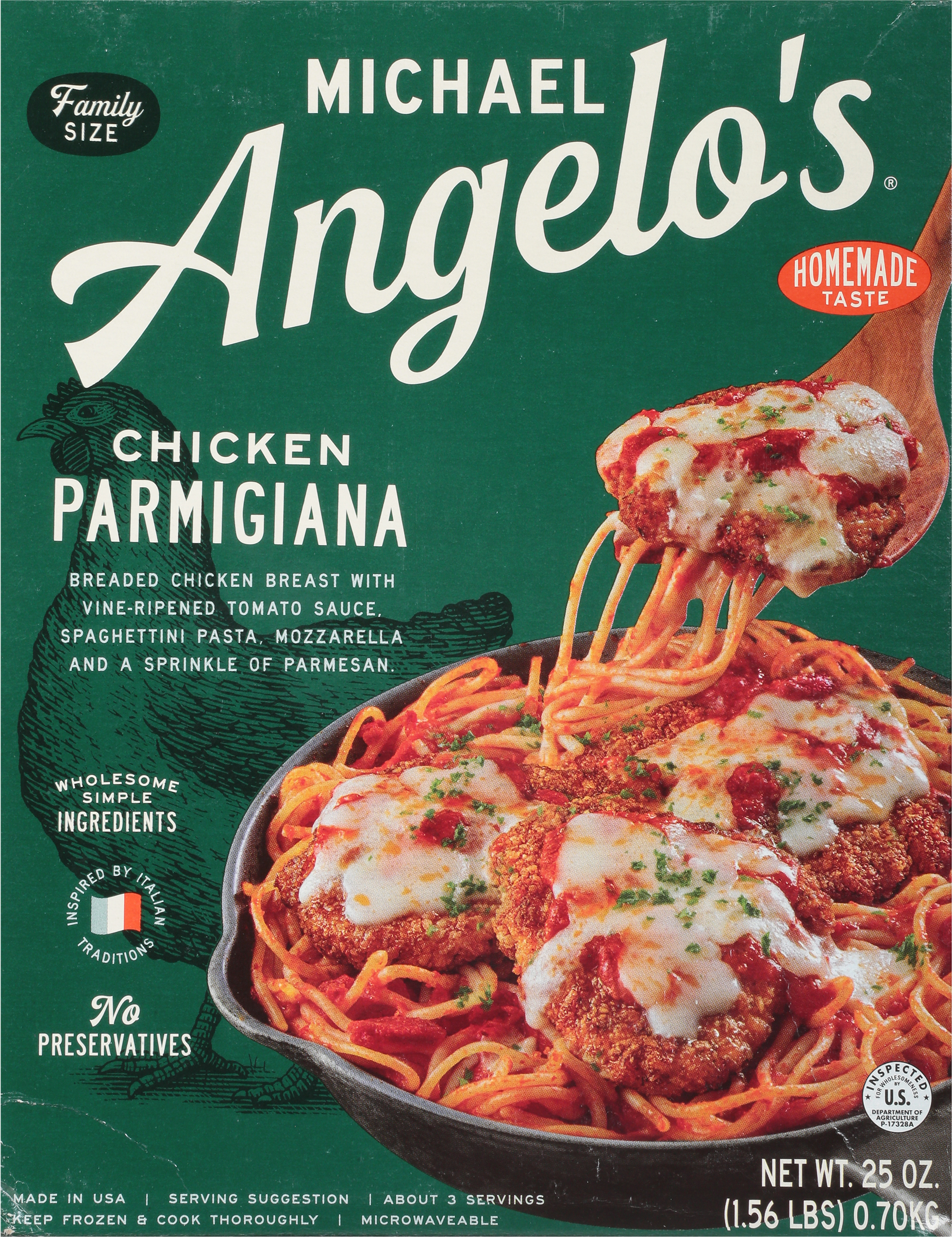 Parmigiana, Chicken, Family Size