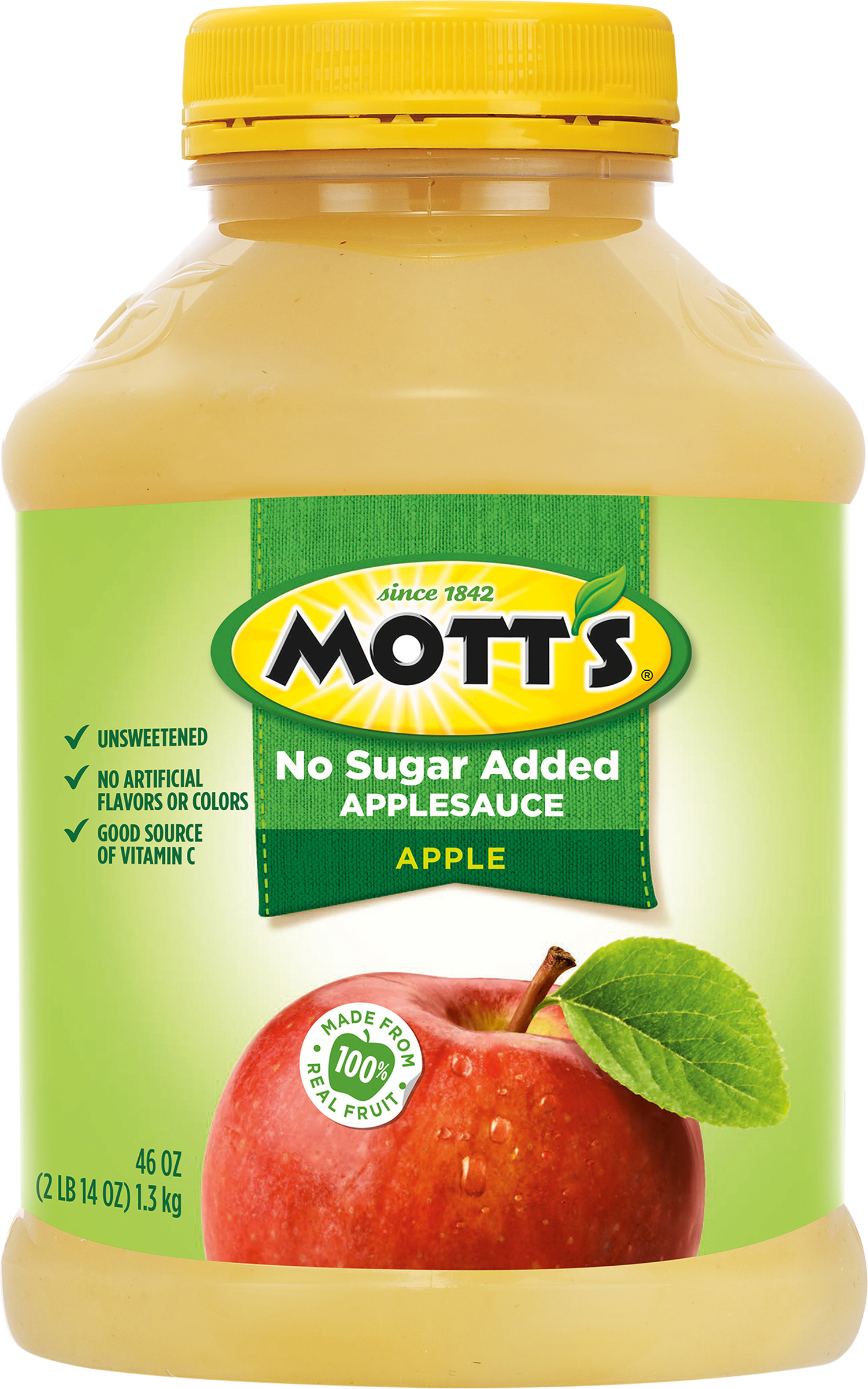 Applesauce, No Sugar Added, Apple