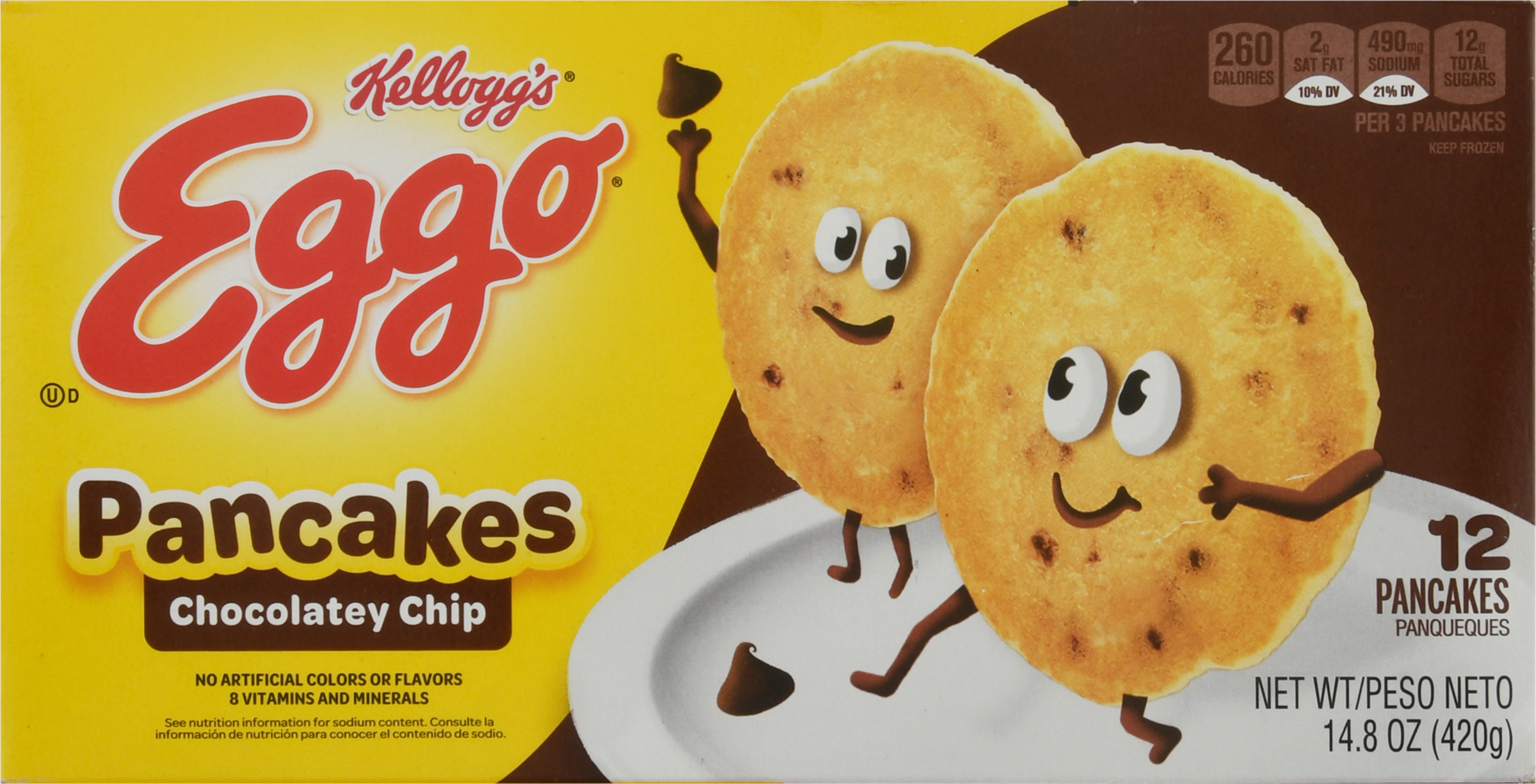 Pancakes, Chocolatey Chip