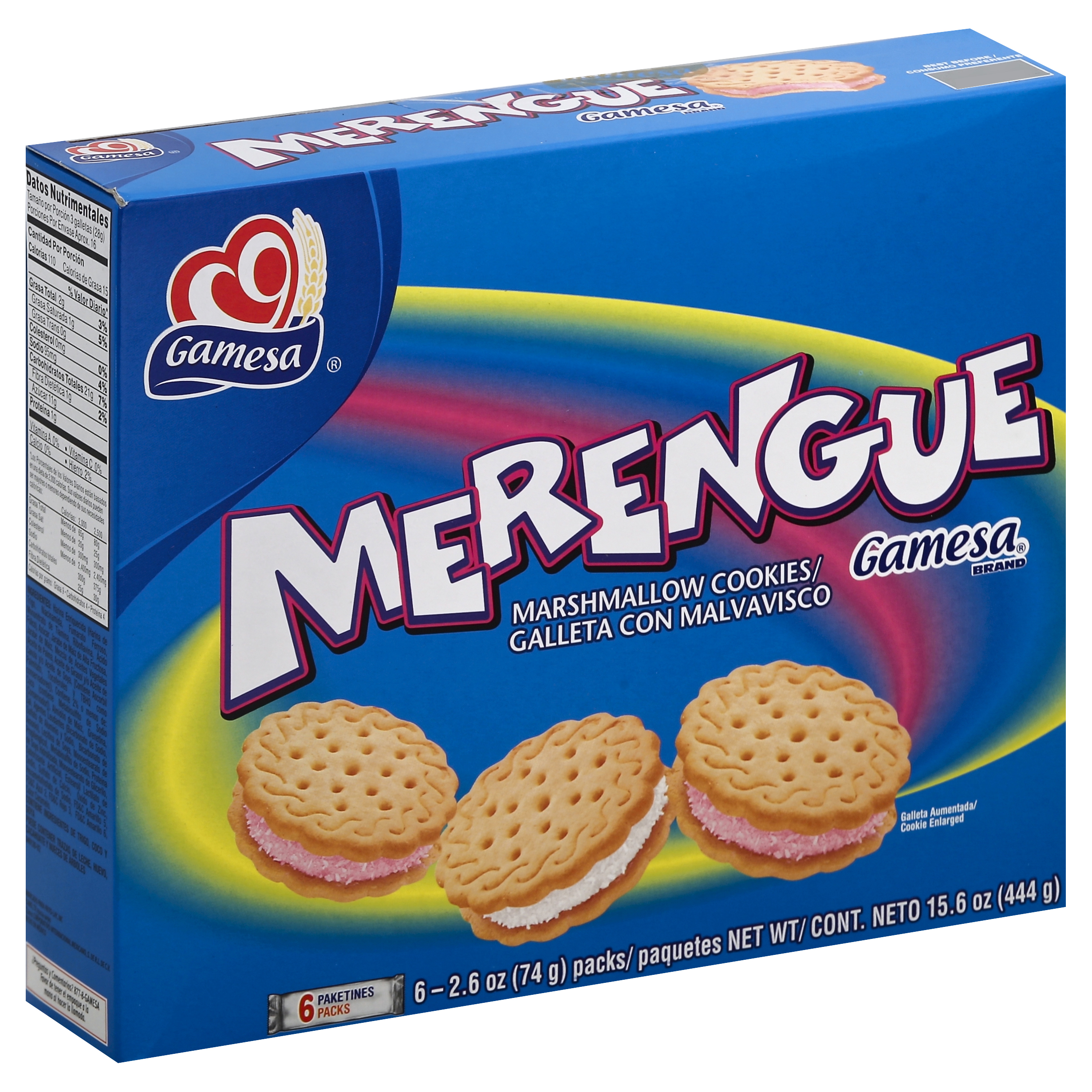 Gamesa Cookies 6 Ea