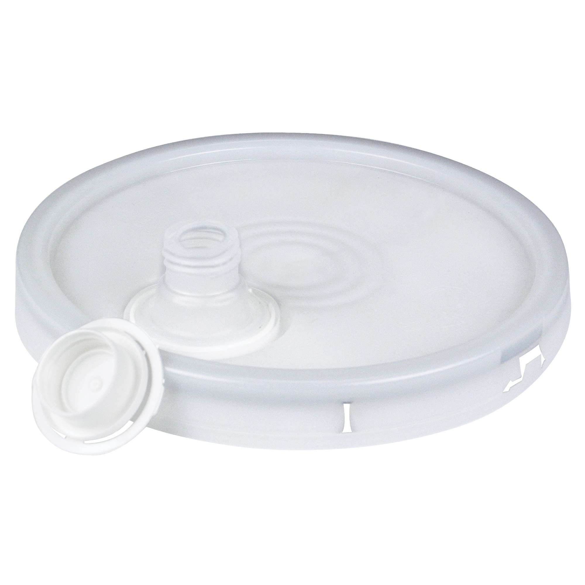 Plastic Buckets and Lids | 1 Gal Lid, White