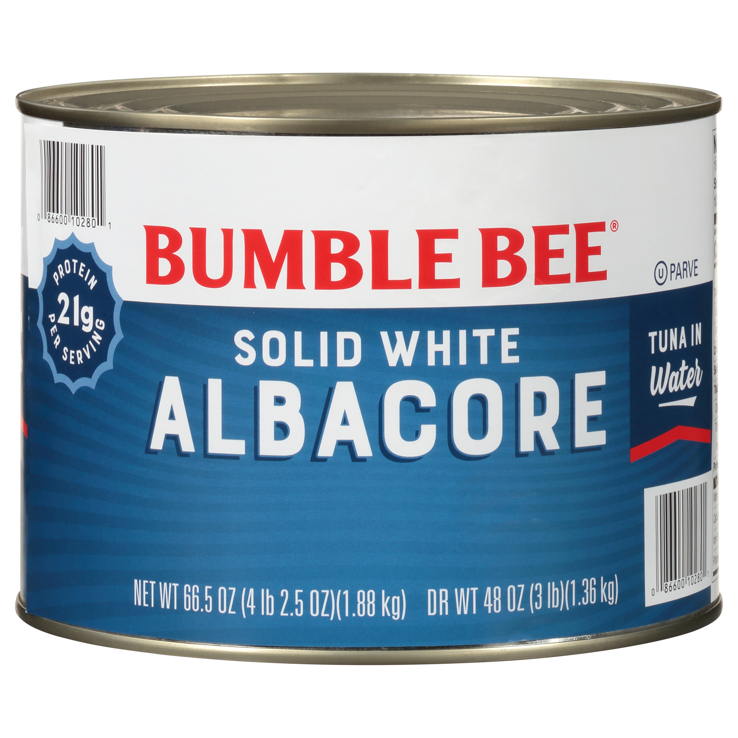 Bumble Bee® Solid White Albacore Tuna In Water 66.5 Oz. Can