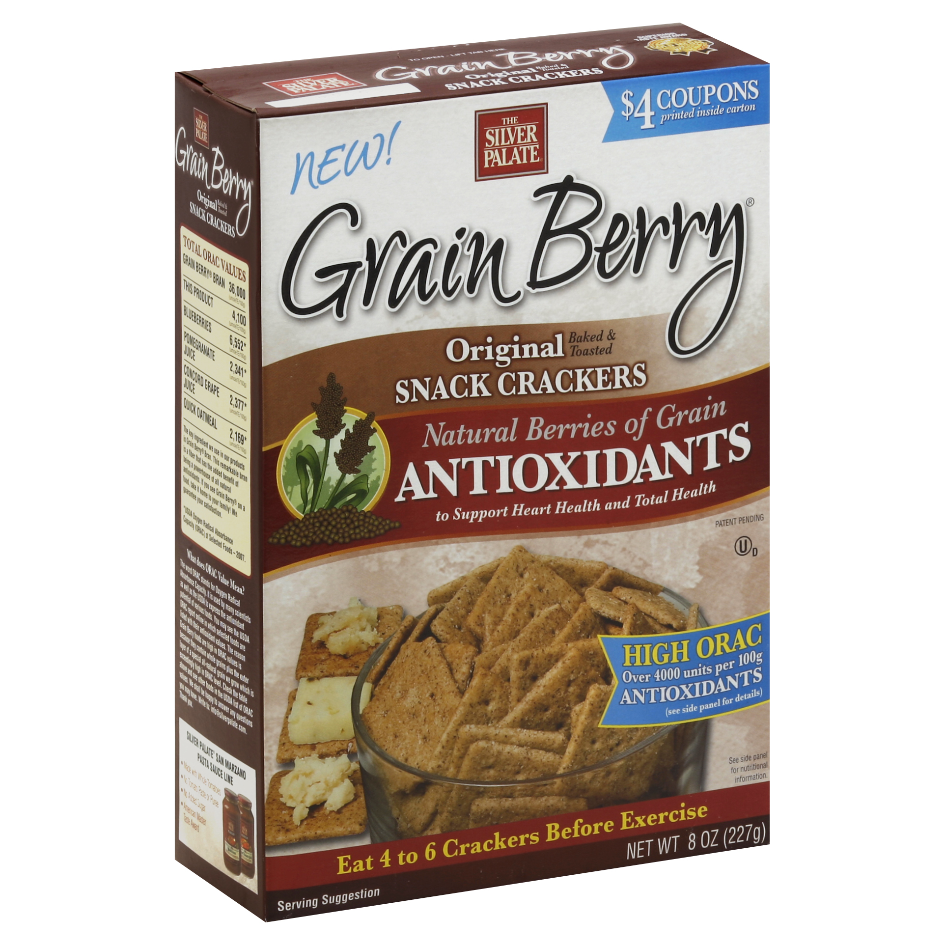 Silver Palate Snack Crackers 8 Oz