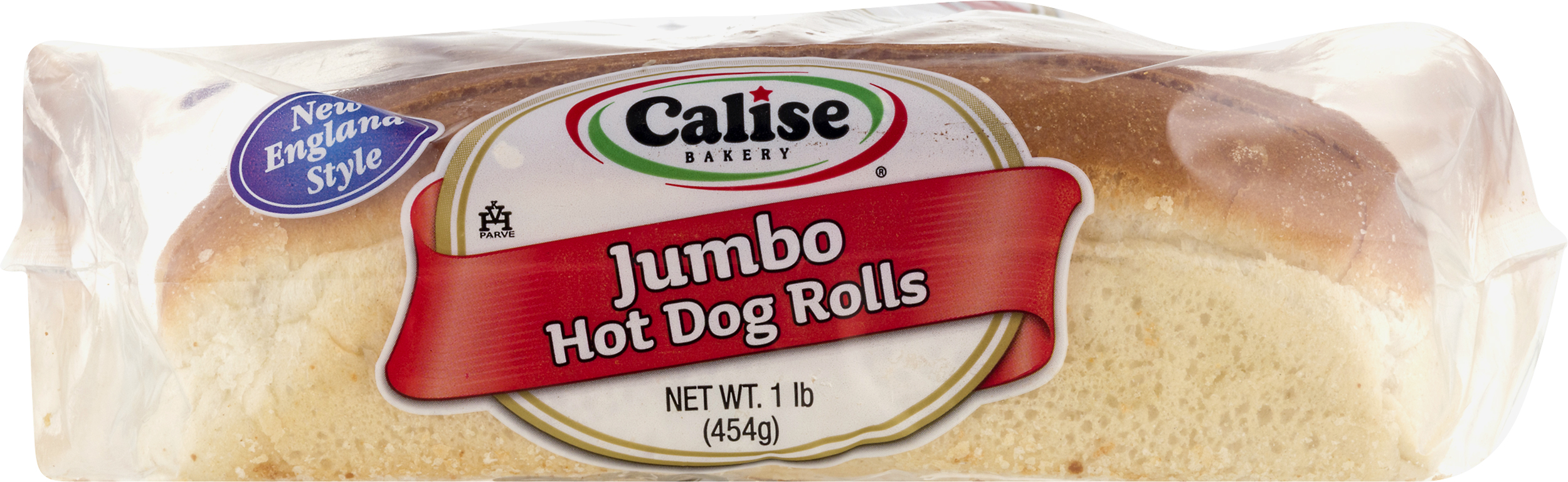 Hot Dog Rolls, New England Style, Jumbo