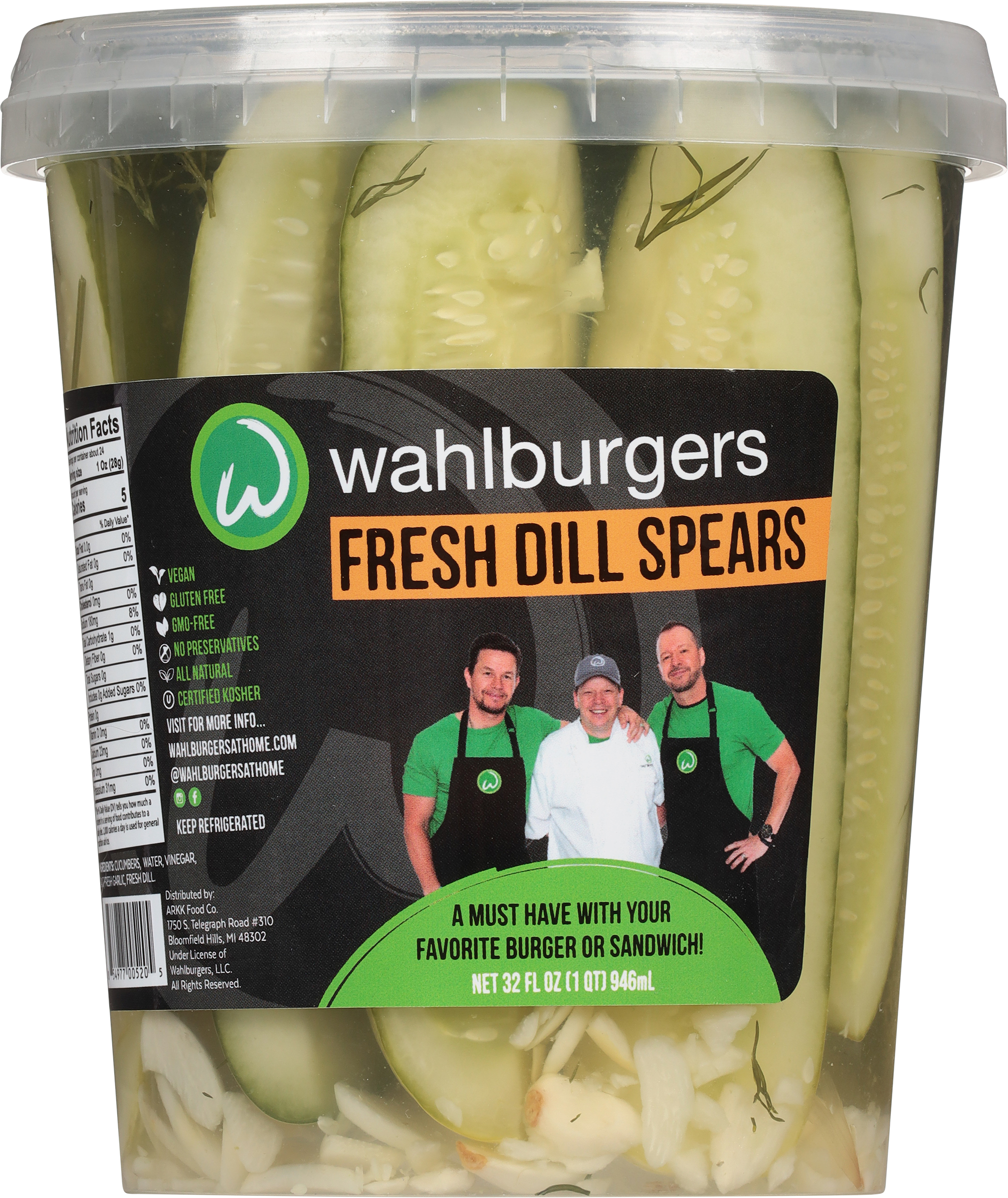 Pickles, Fresh Dill Spears