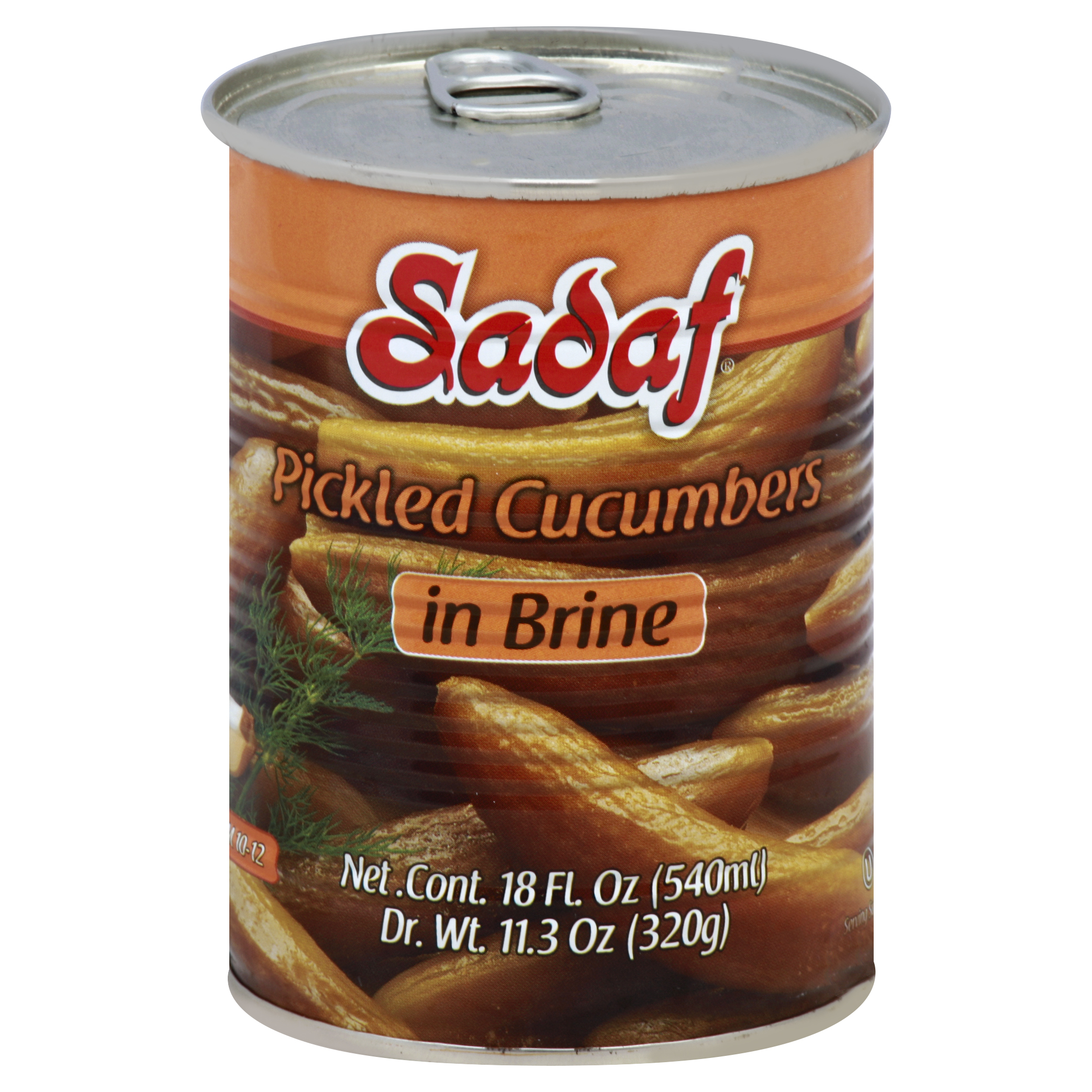 Sadaf Pickled Cucumbers 18 Oz