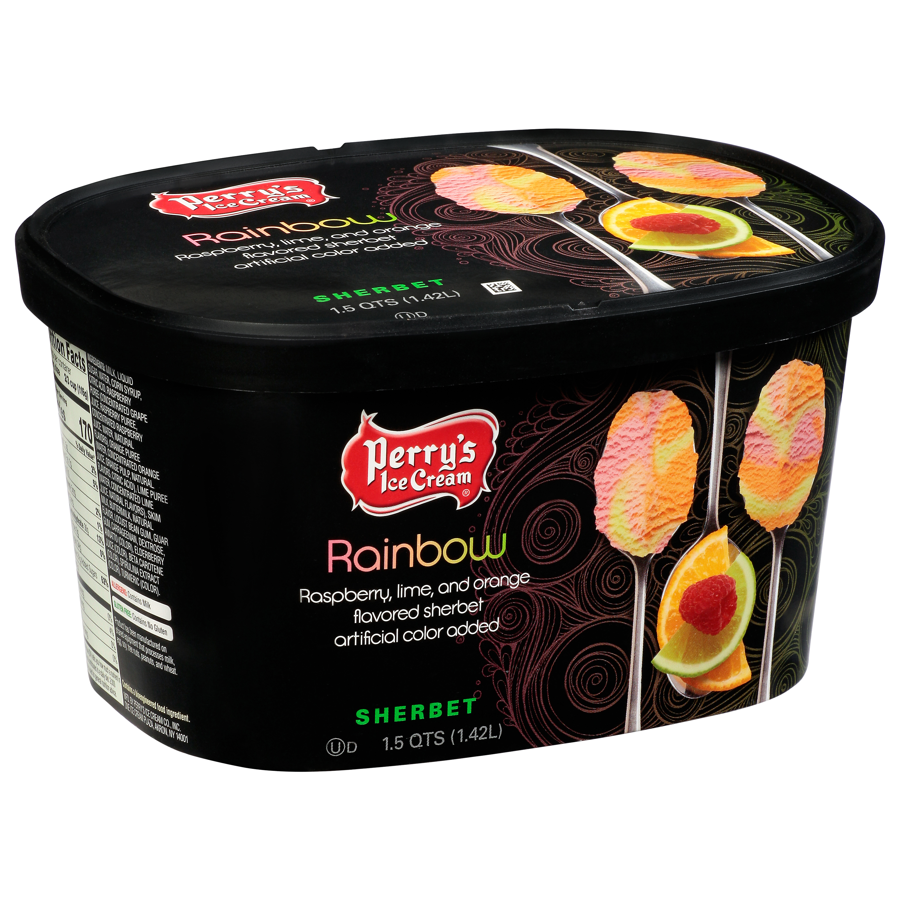 Perry's Ice Cream Rainbow Sherbet 1.5 Qt