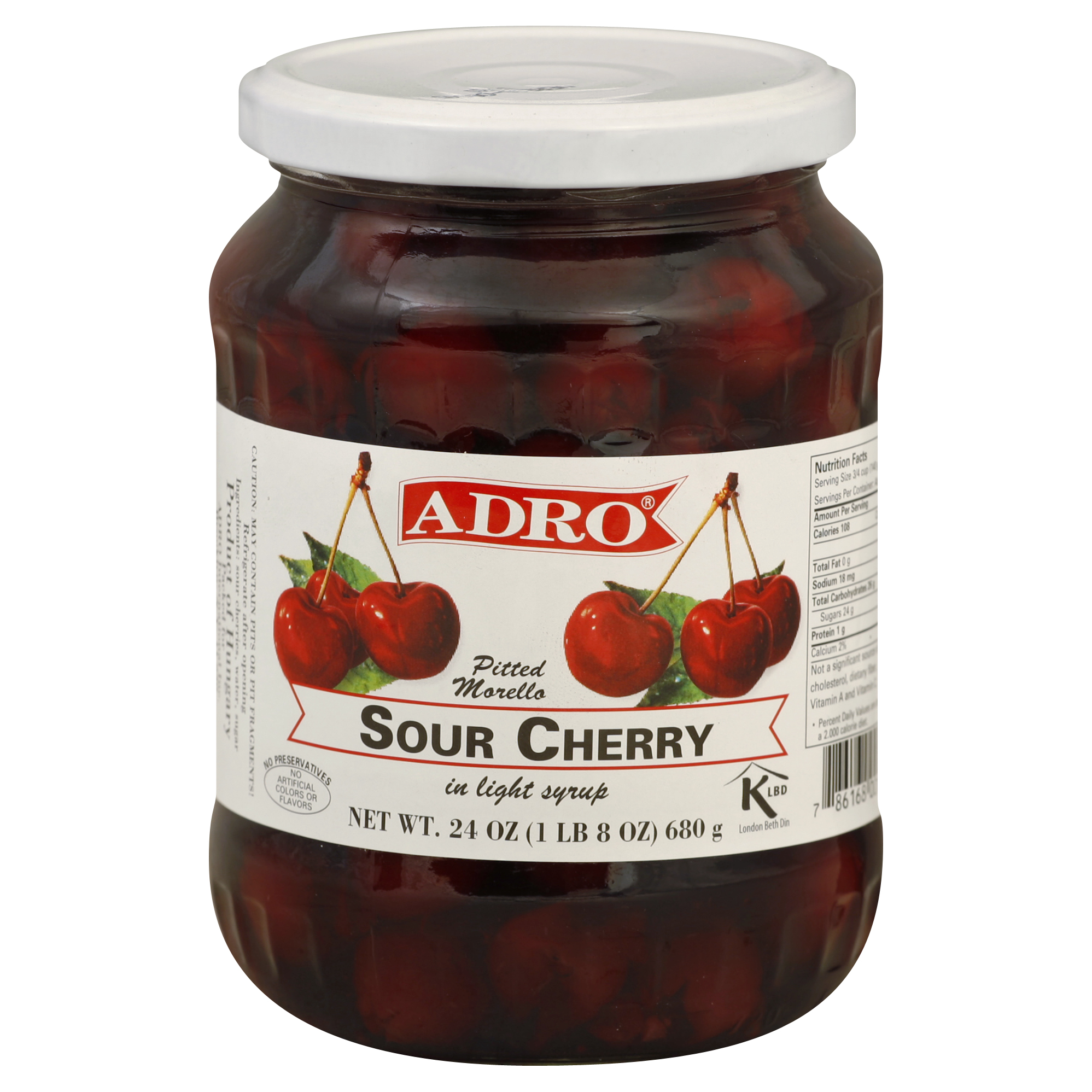Adro Sour Cherry 24 Oz