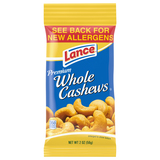 Lance Premium Whole Cashews 2 Oz image