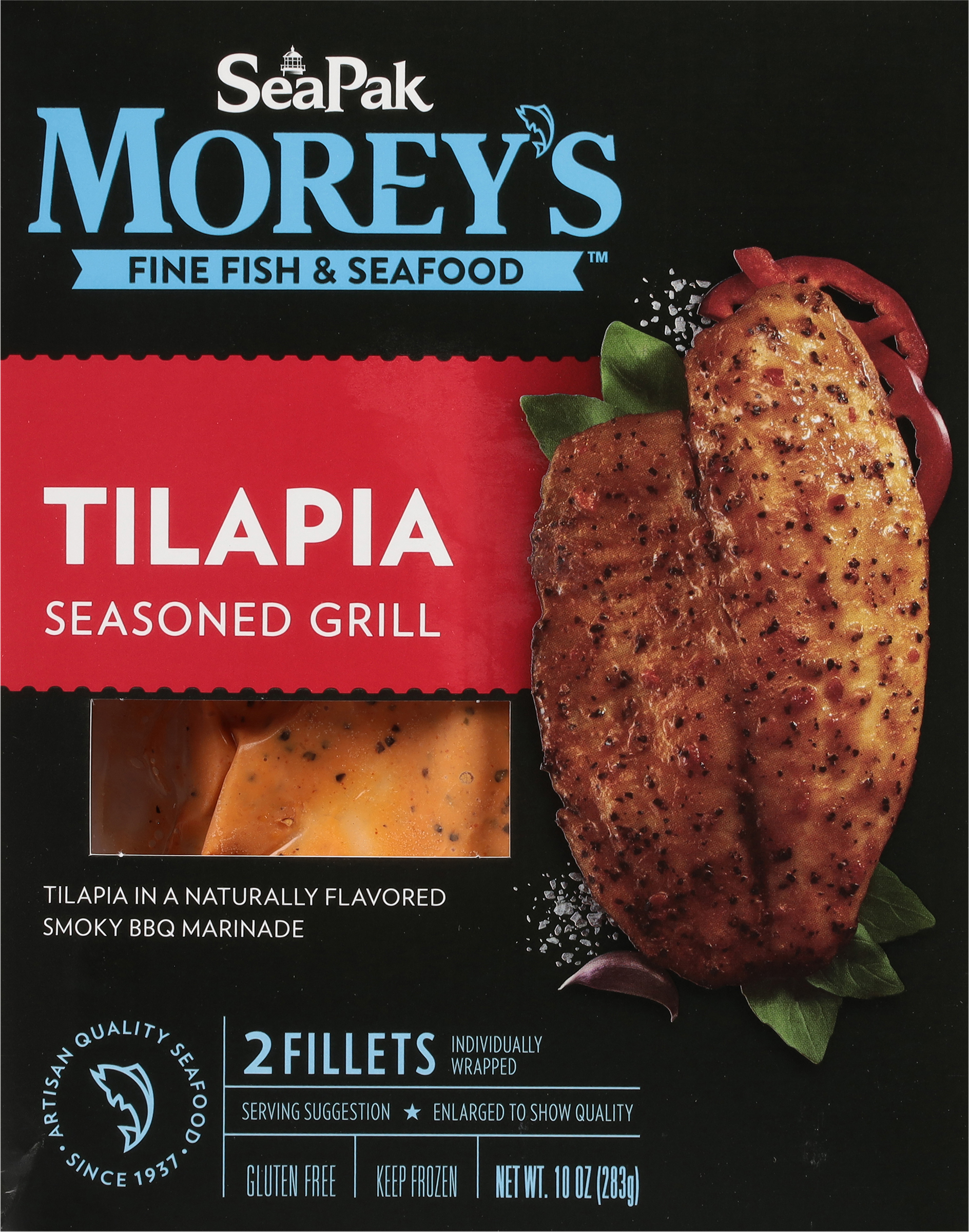 Tilapia, Seasoned Grill