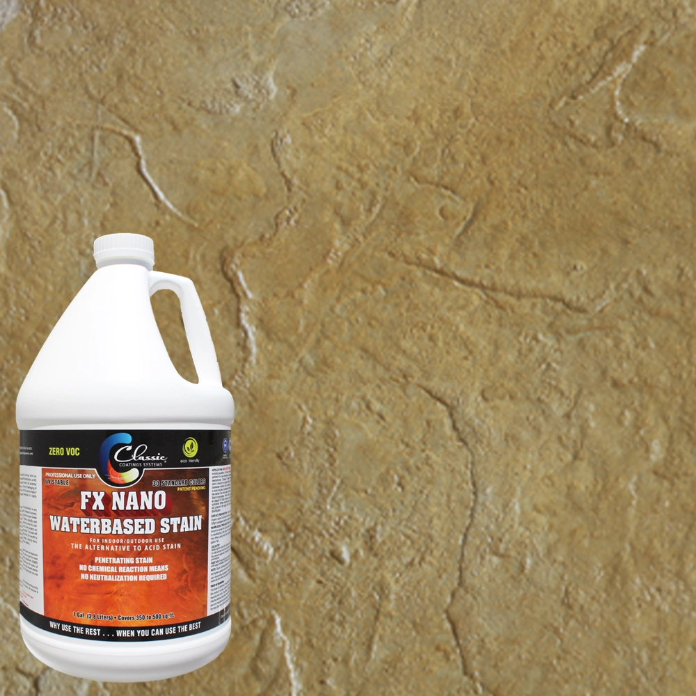 Classic Coatings Systems Caramel Fx Nano Stain Water Base 1gal