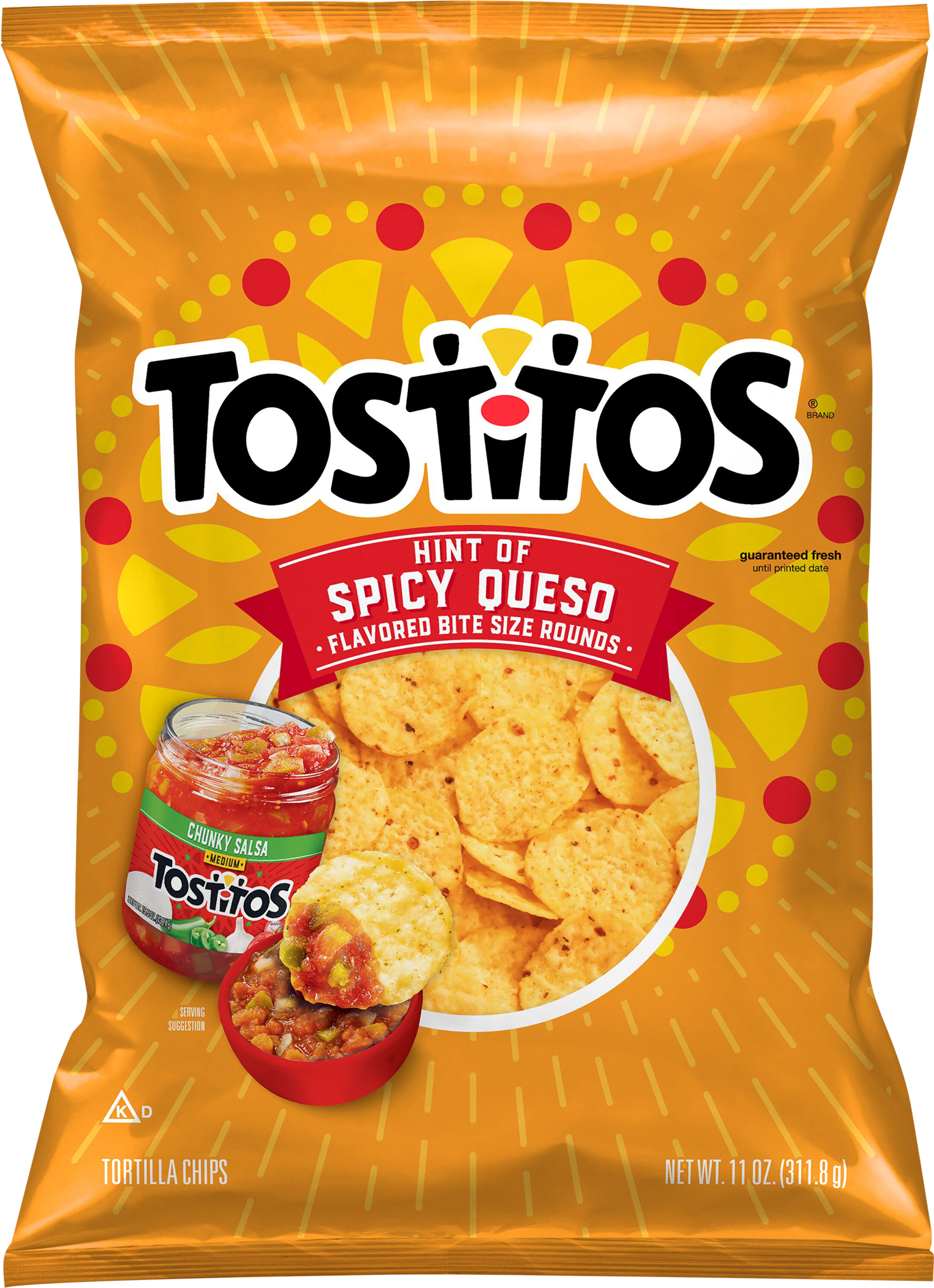 Tortilla Chips, Hint of Spicy Queso