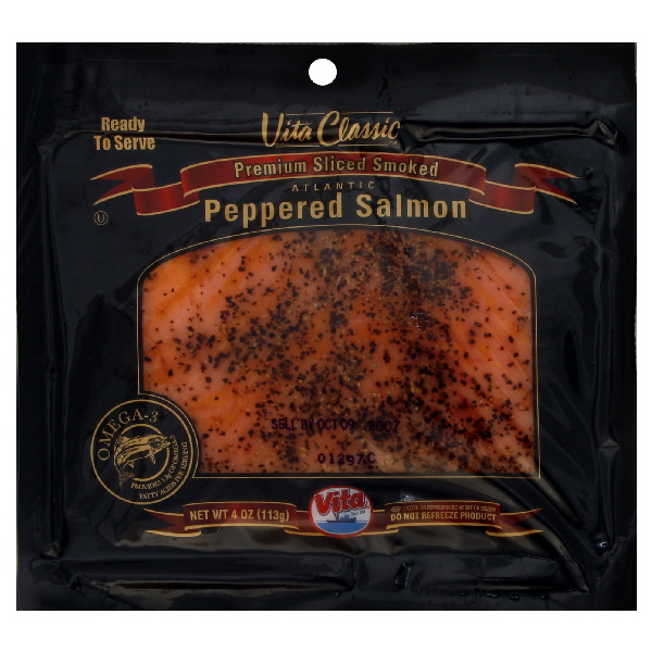Vita Peppered Salmon 4 Oz