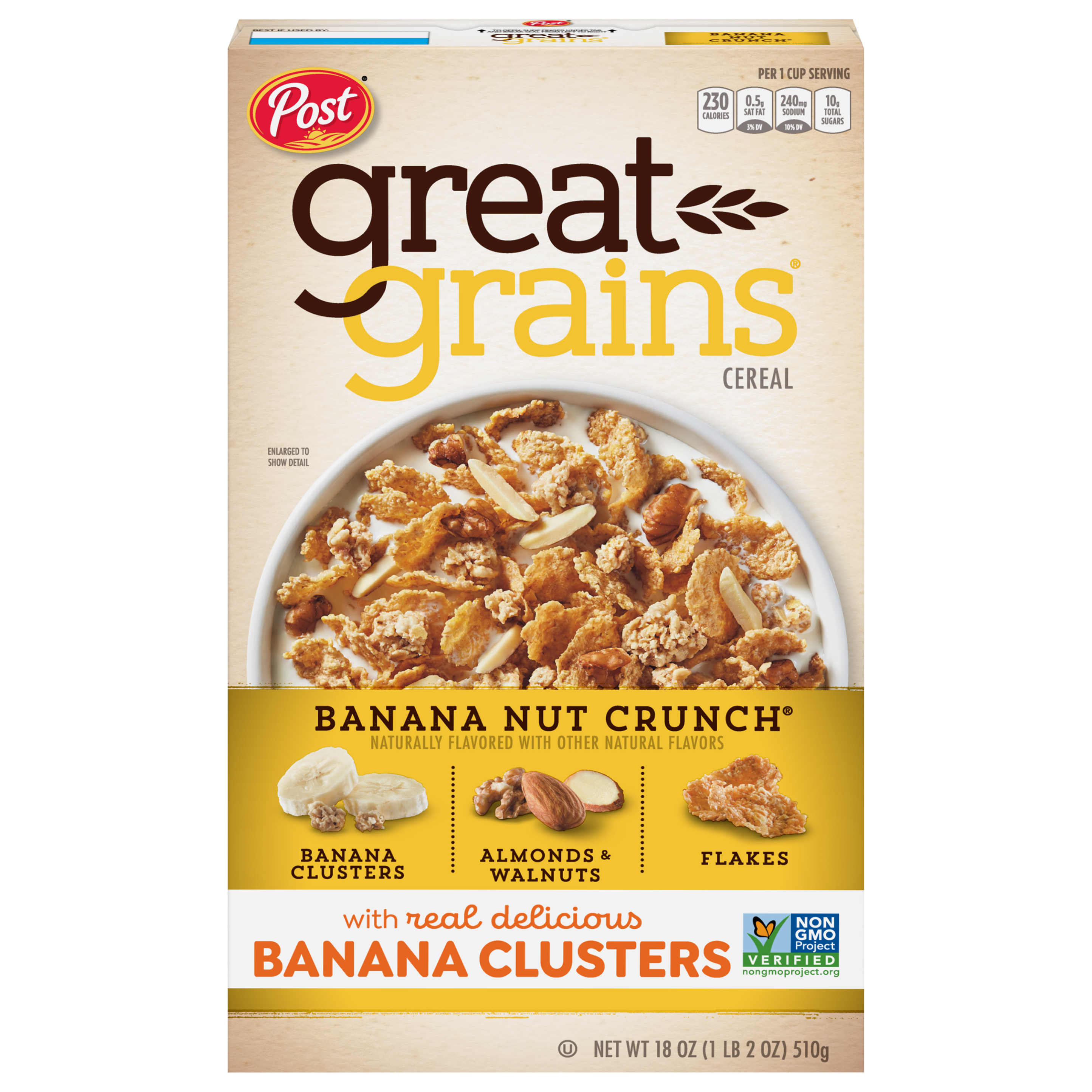 Cereal, Banana Nut Crunch