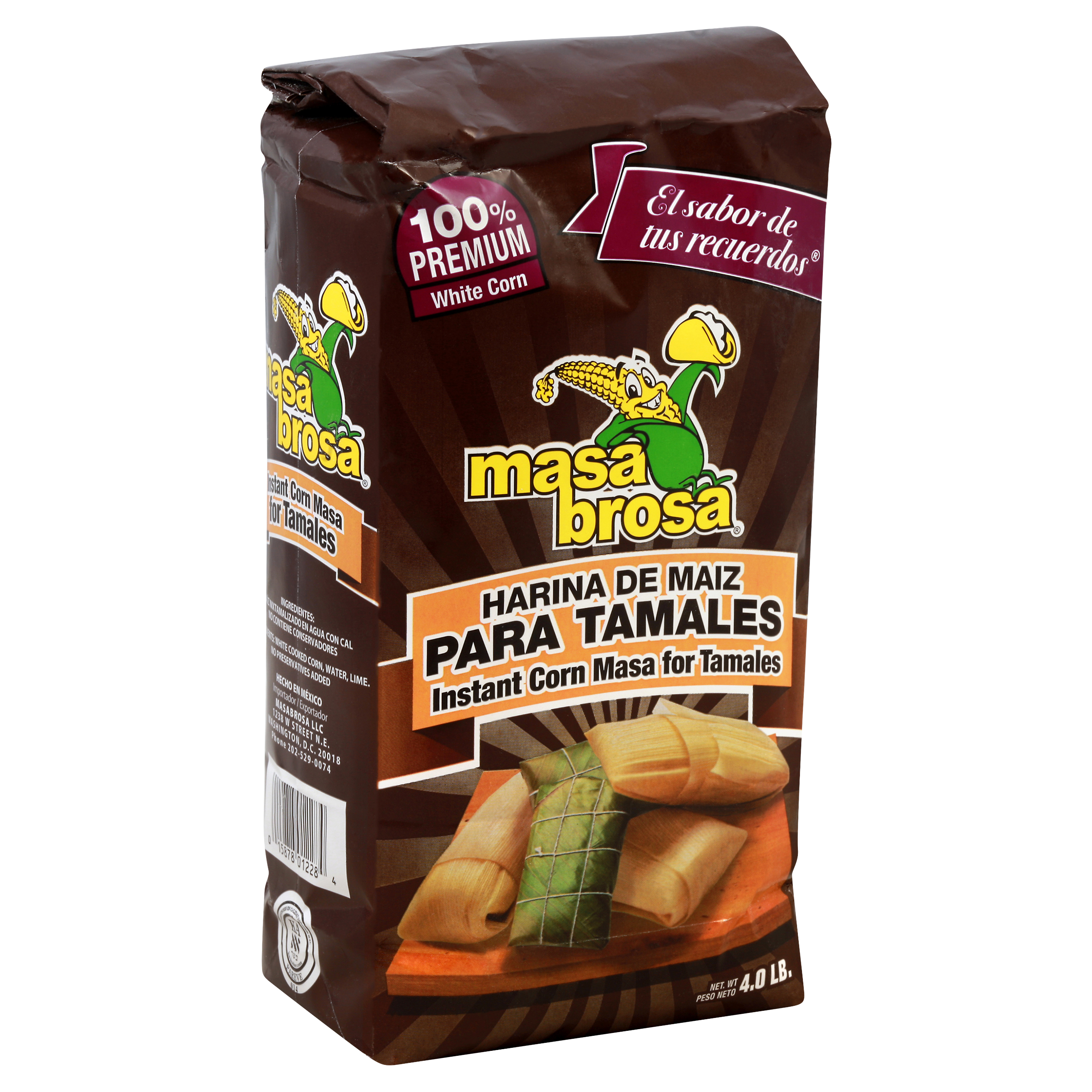 Masabrosa Corn Masa 4 Lb