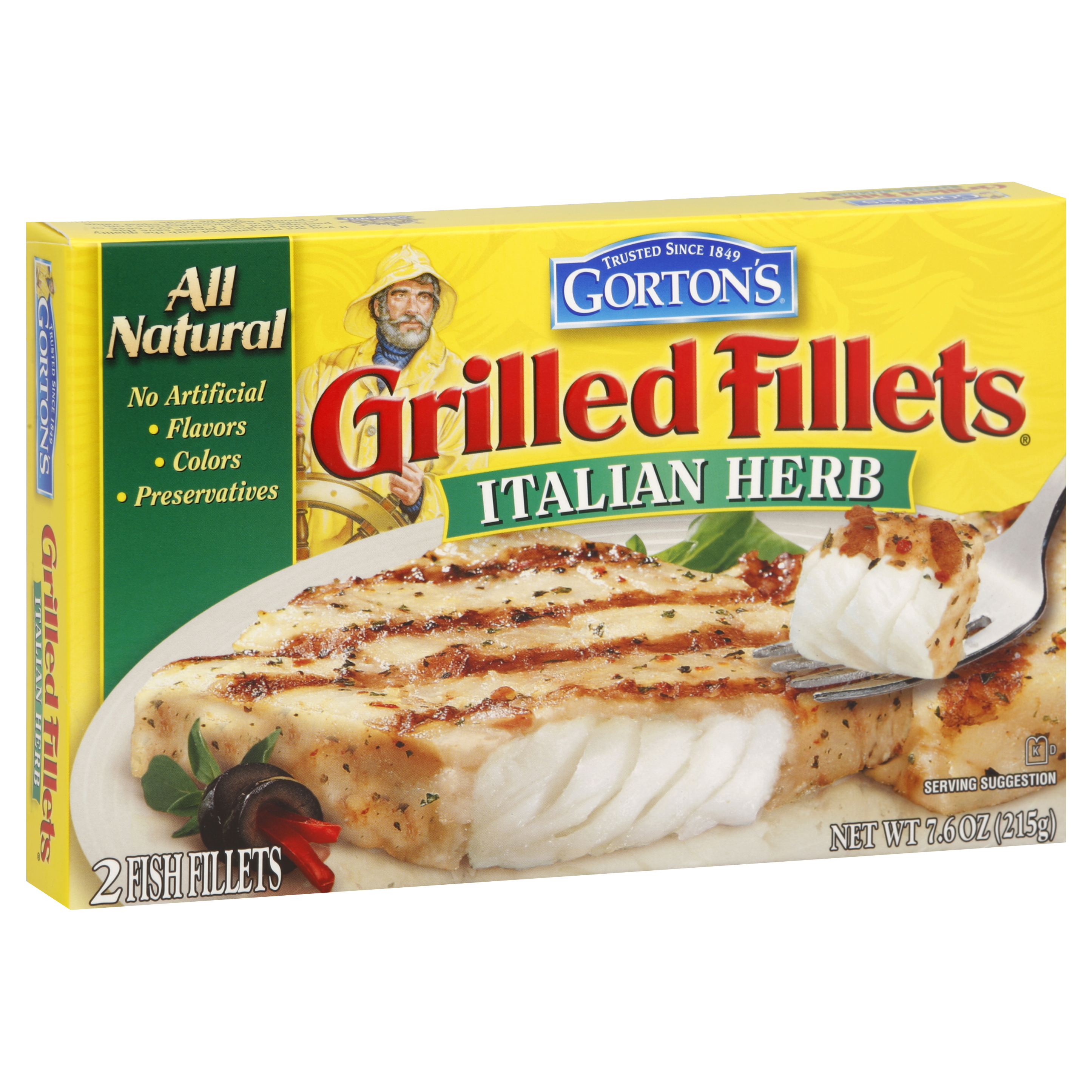 Gorton's Grilled Fillets 2 Ea