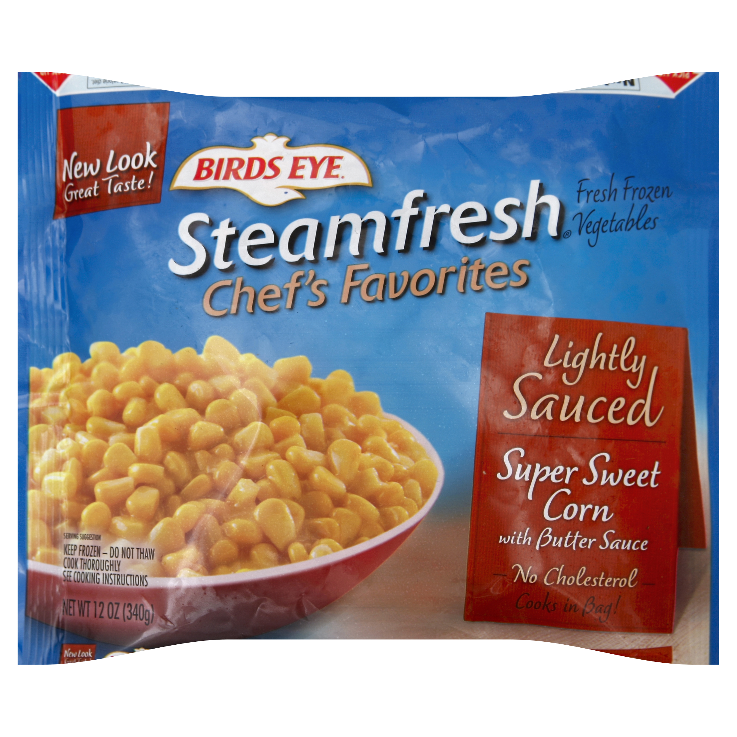 Birds Eye Super Sweet Corn With Butter Sauce 12 Oz