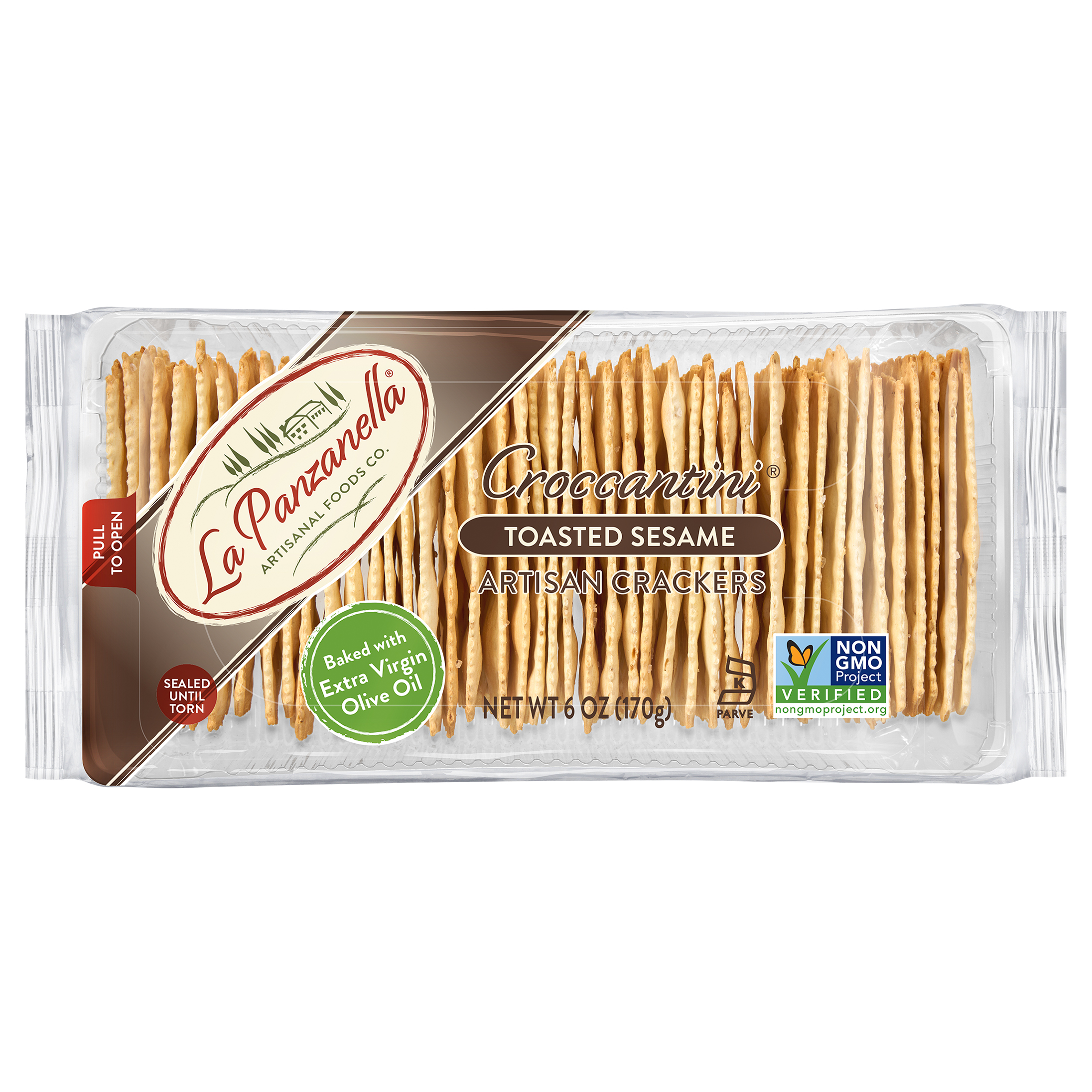 Artisan Crackers, Toasted Sesame