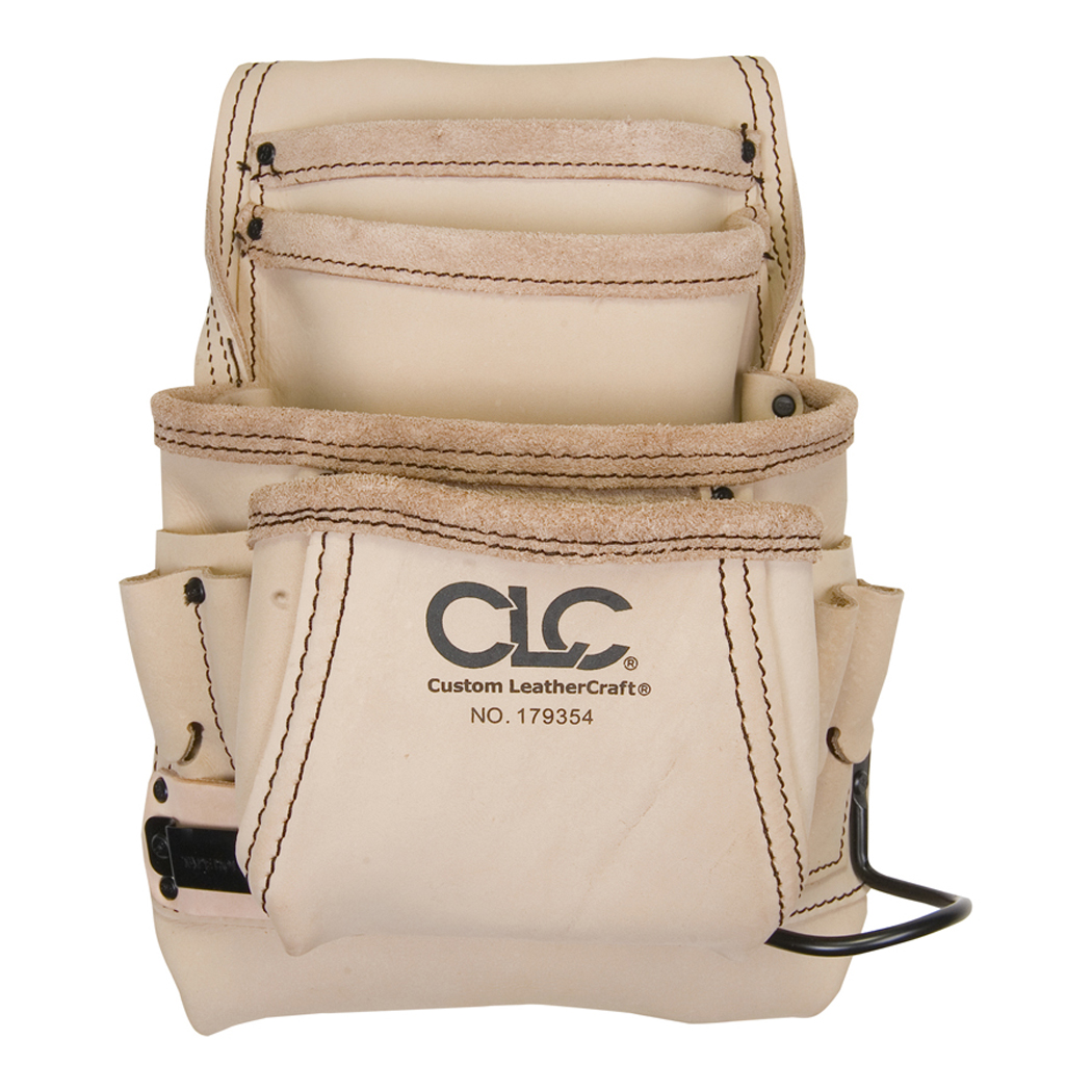 CLC 179354 10 Pocket Carpenter's Nail & Tool Bag