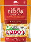 Shredded Cheese, 4 Cheese Mexican, Rustic Cut image