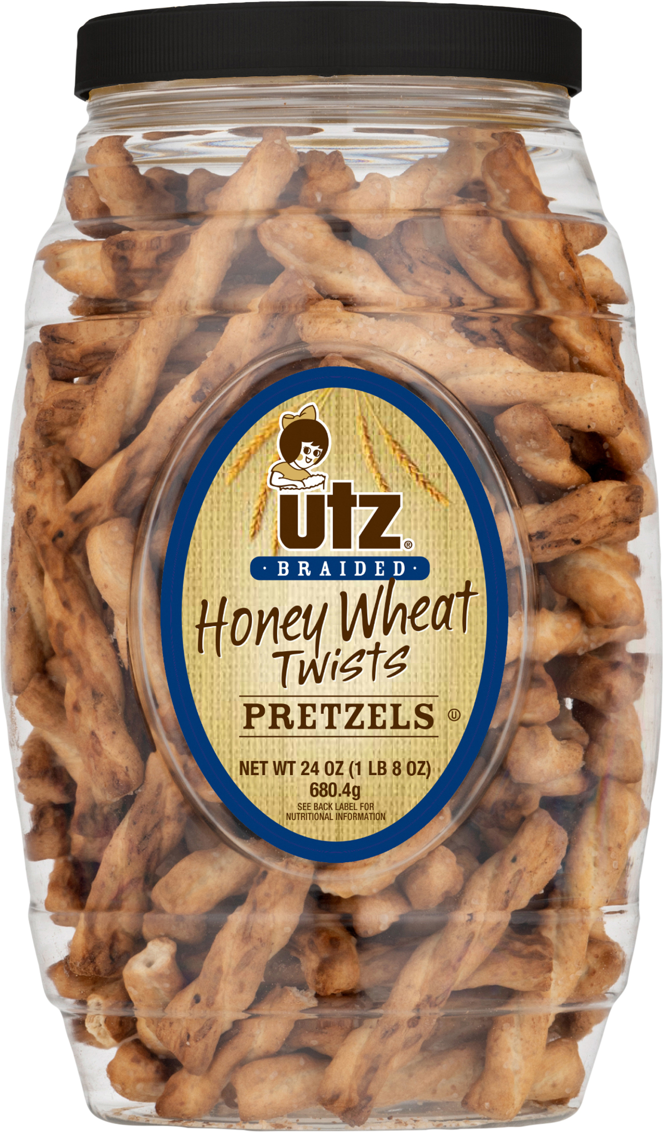 Pretzels, Honey Wheat Twists, Braided