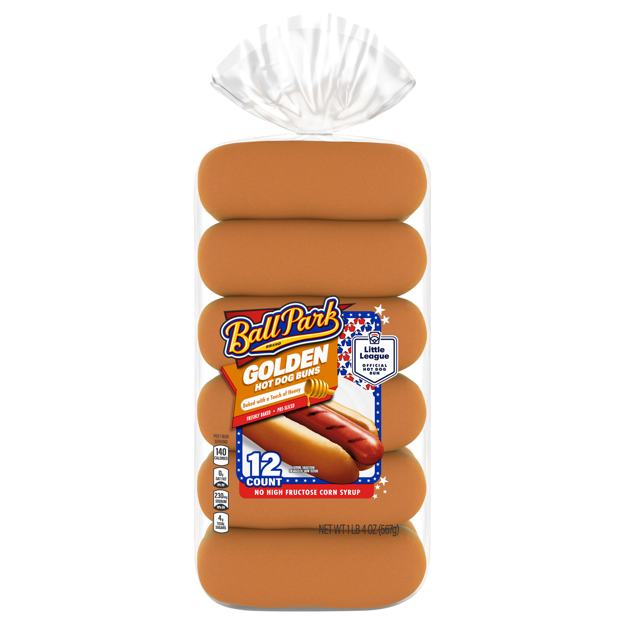 Calories in Gluten Free Hot Dog Buns from Trader Joe's