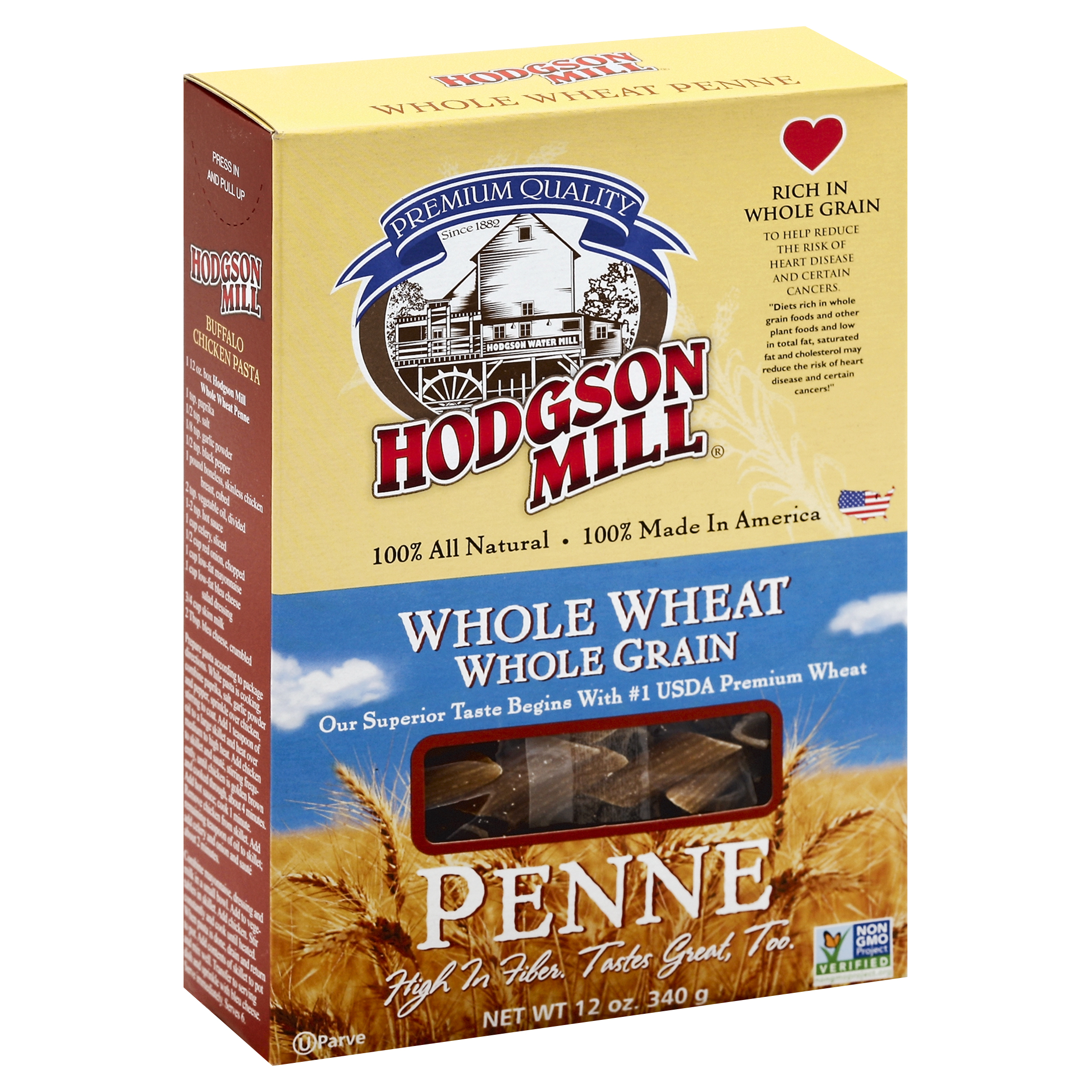 Hodgson Mill Penne 12 Oz