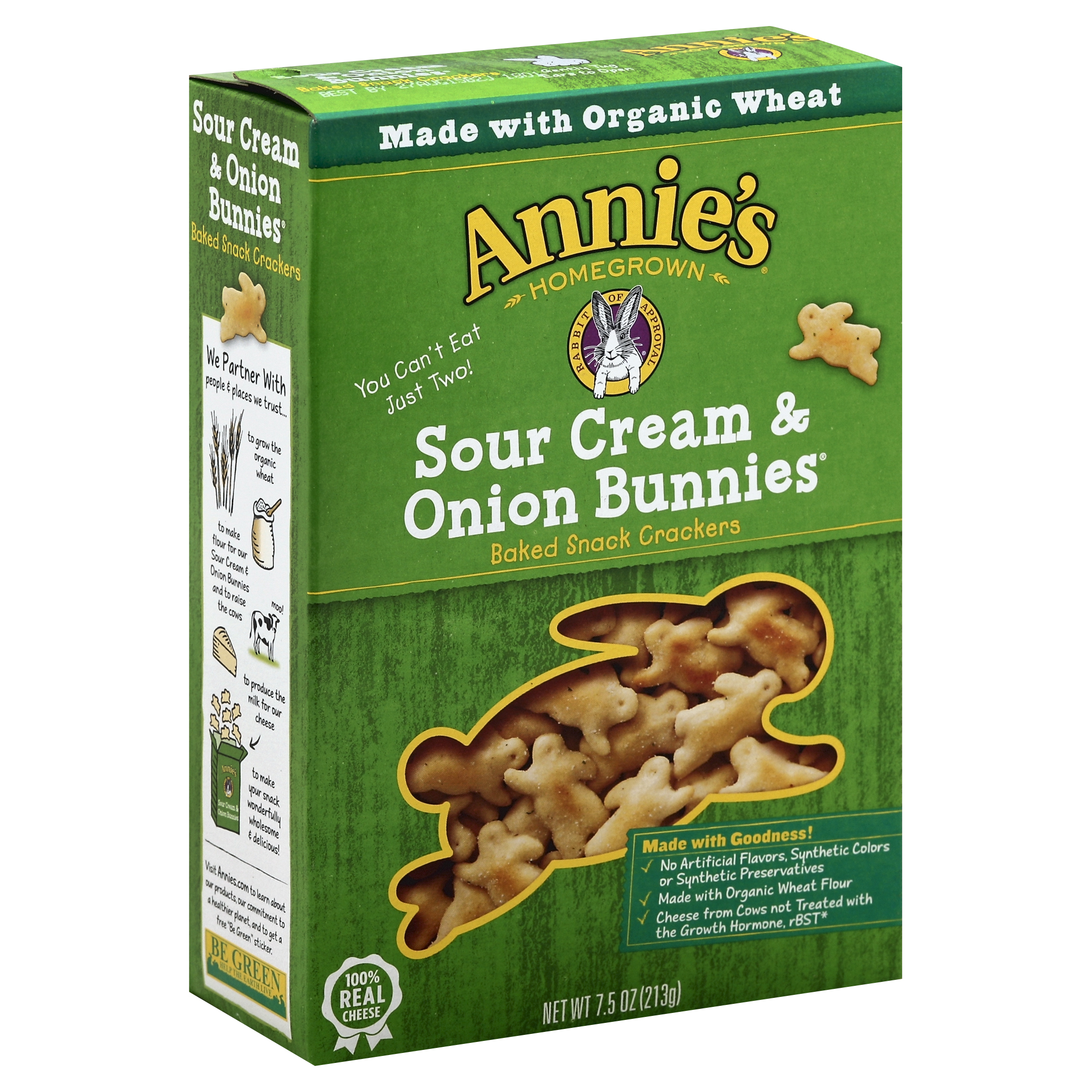 Annie's Baked Snack Crackers 7.5 Oz