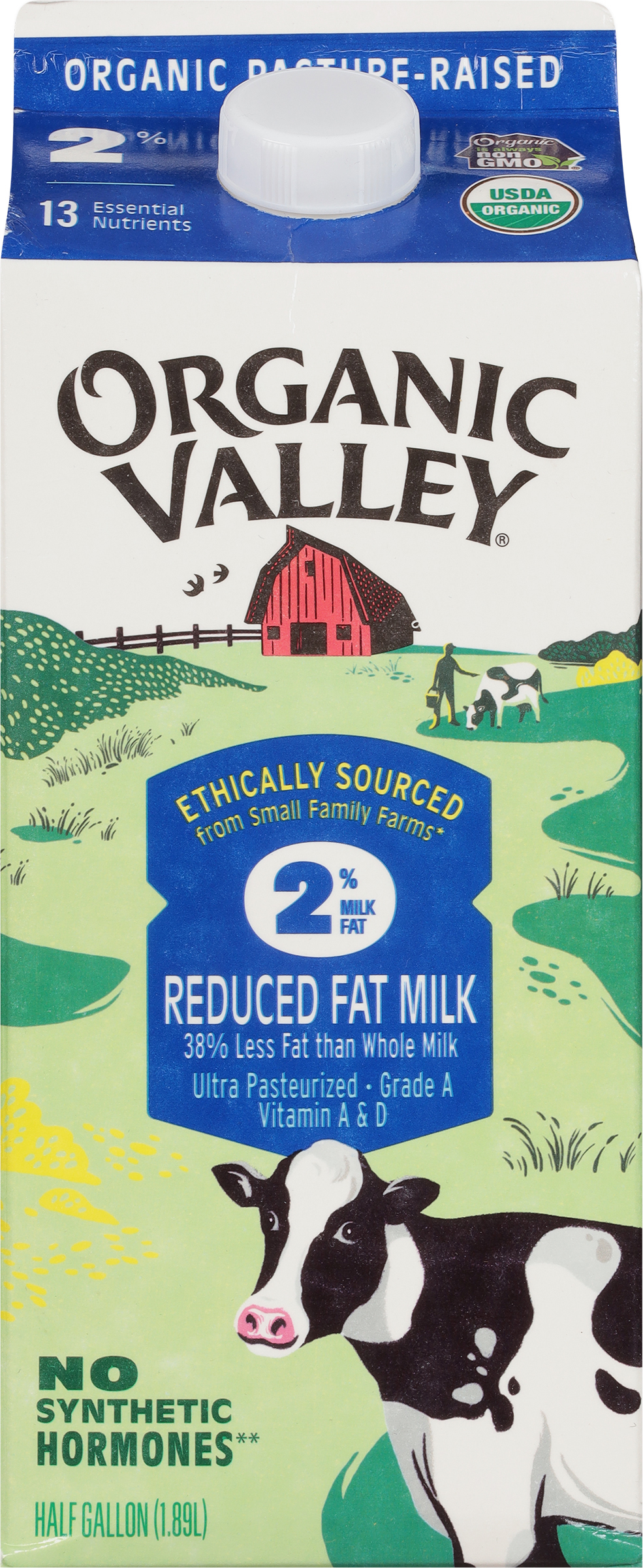 Milk, Reduced Fat, 2% Milk Fat