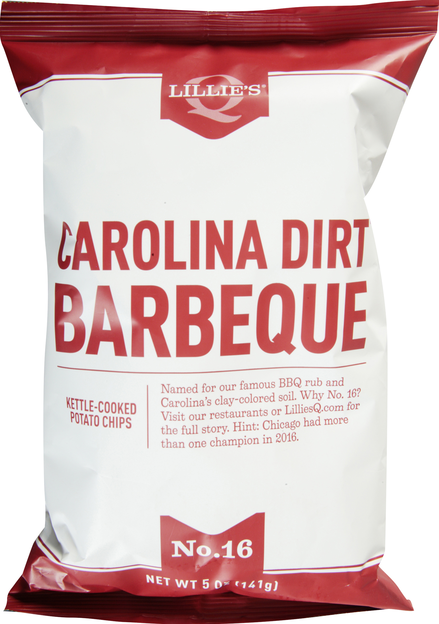 Potato Chips, No 16, Carolina Dirt Barbeque, Kettle-Cooked
