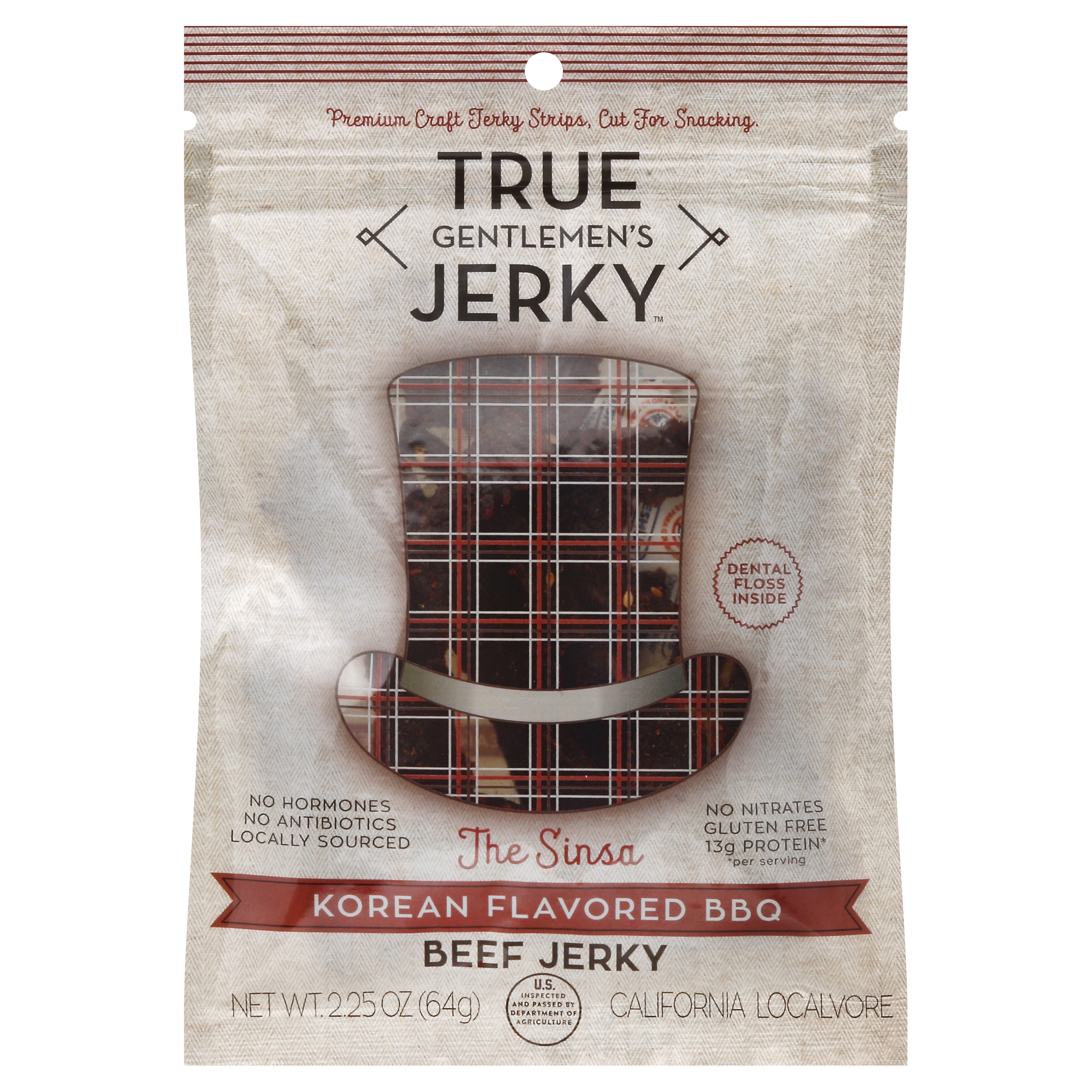 True Gentlemens Jerky Jerky 2.25 Oz