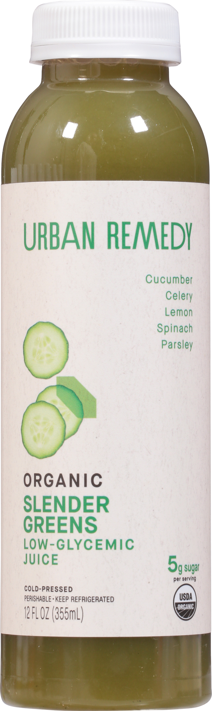 Juice, Organic, Low-Glycemic, Slender Greens