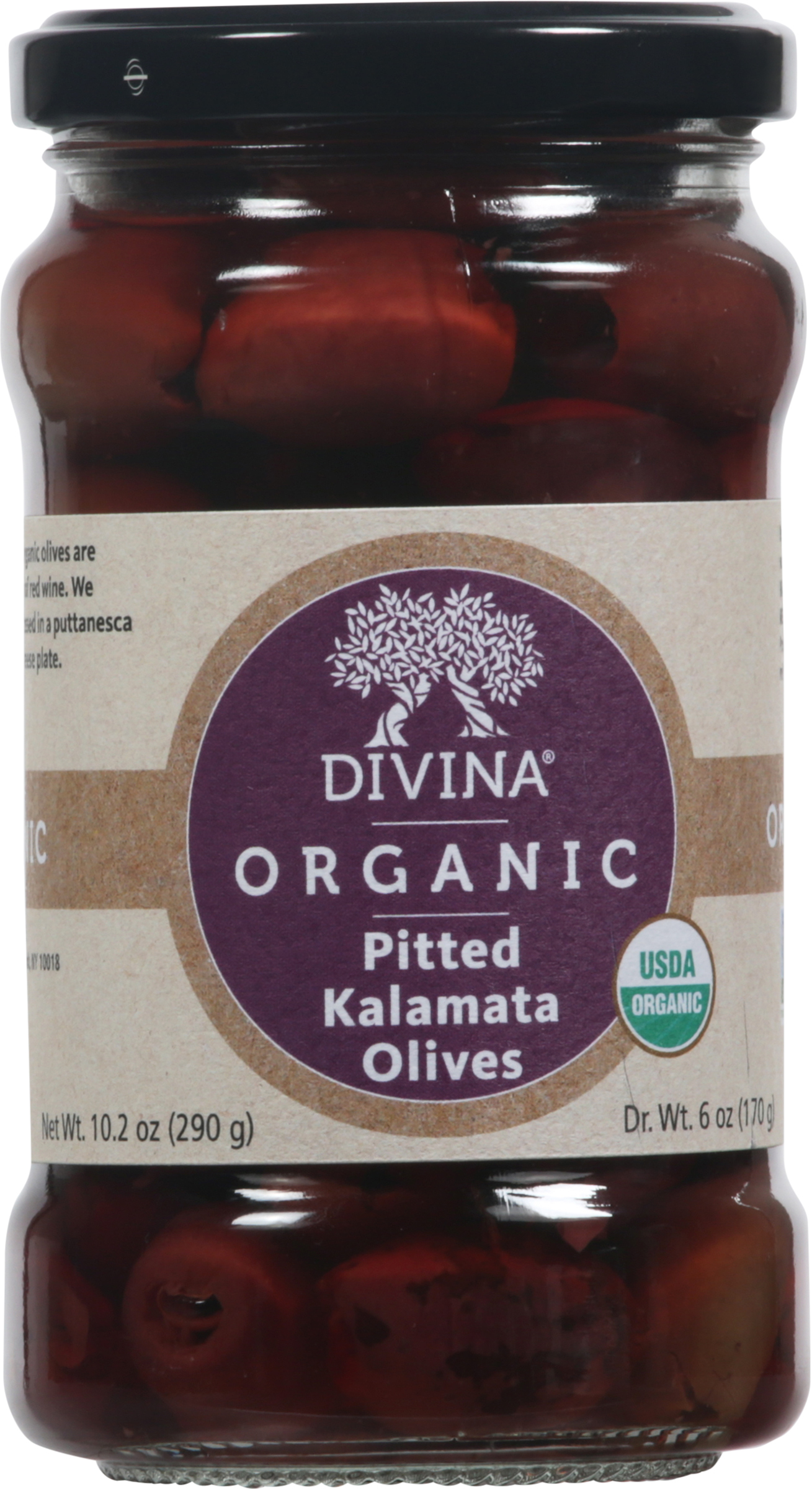 Olives, Organic, Pitted Kalamata