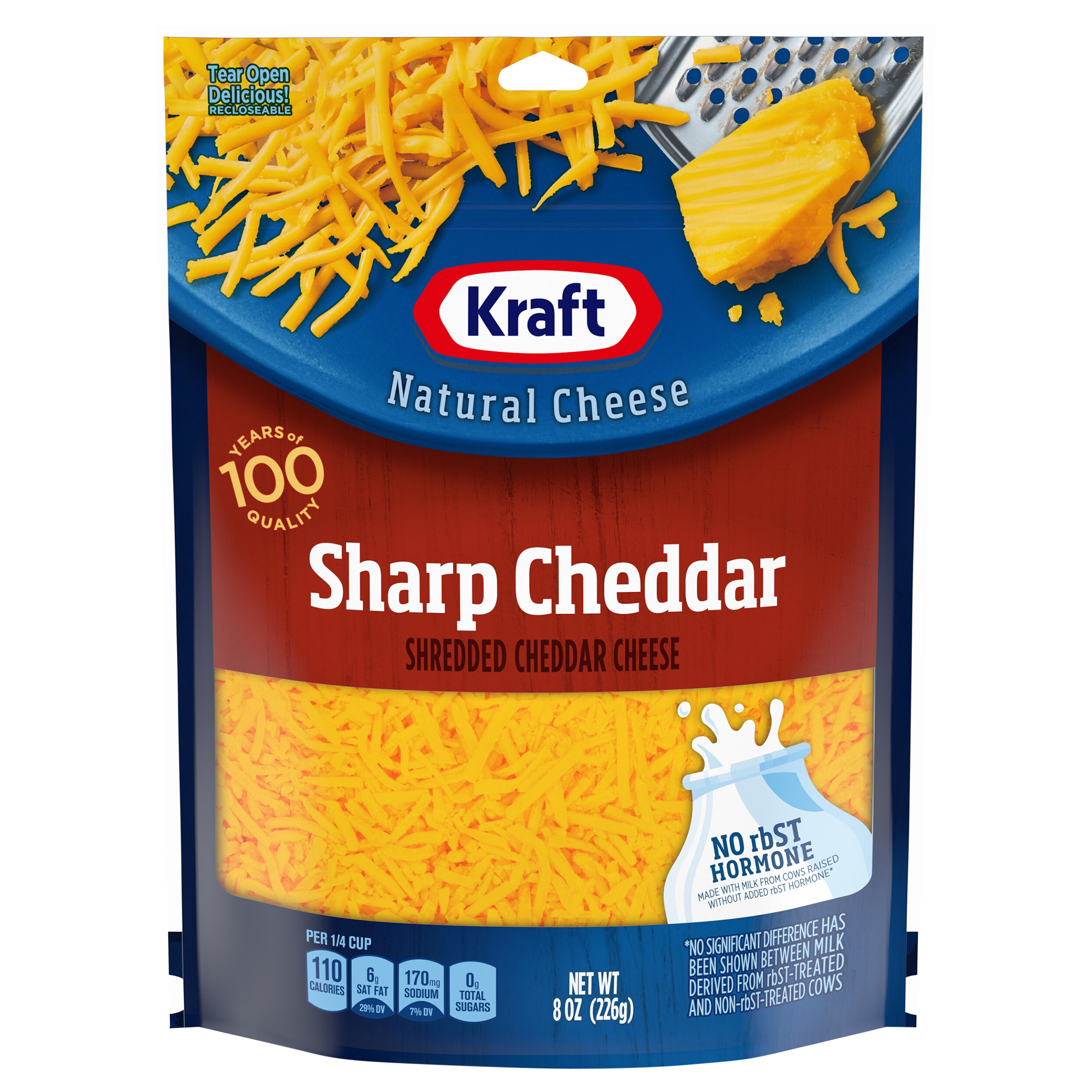 Shredded Cheese, Sharp Cheddar