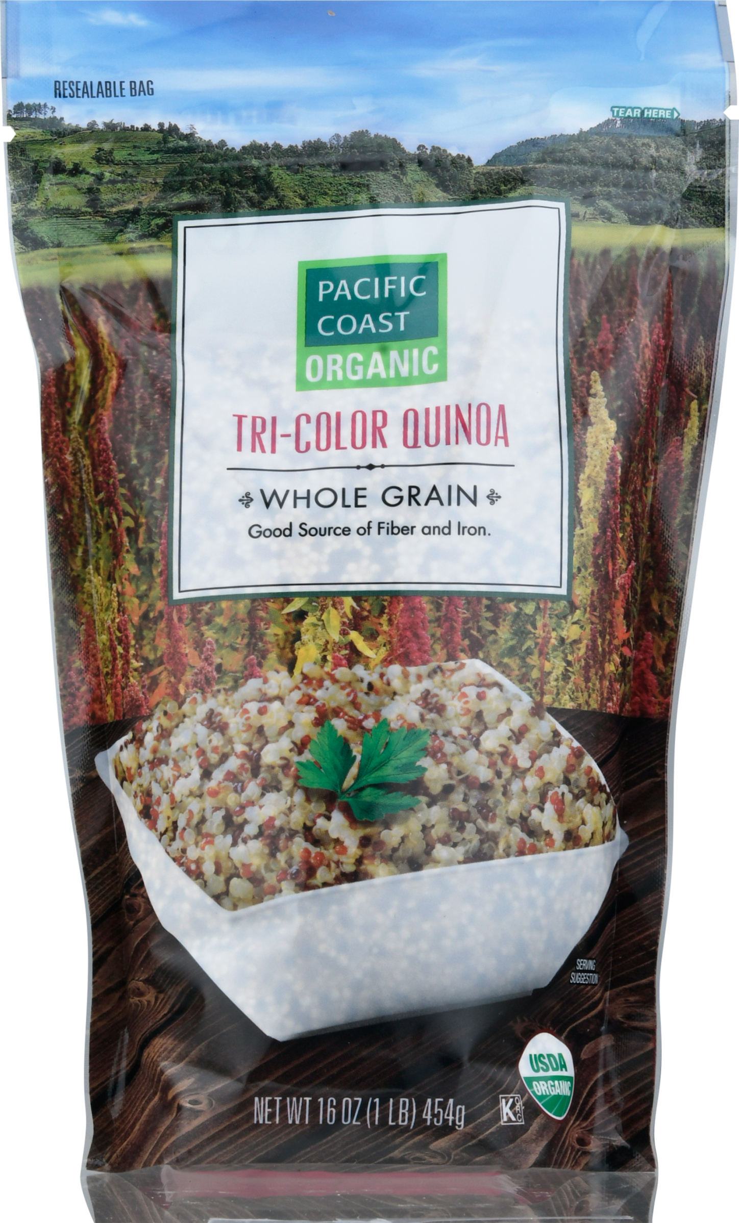 Quinoa, Whole Grain, Tri-Color