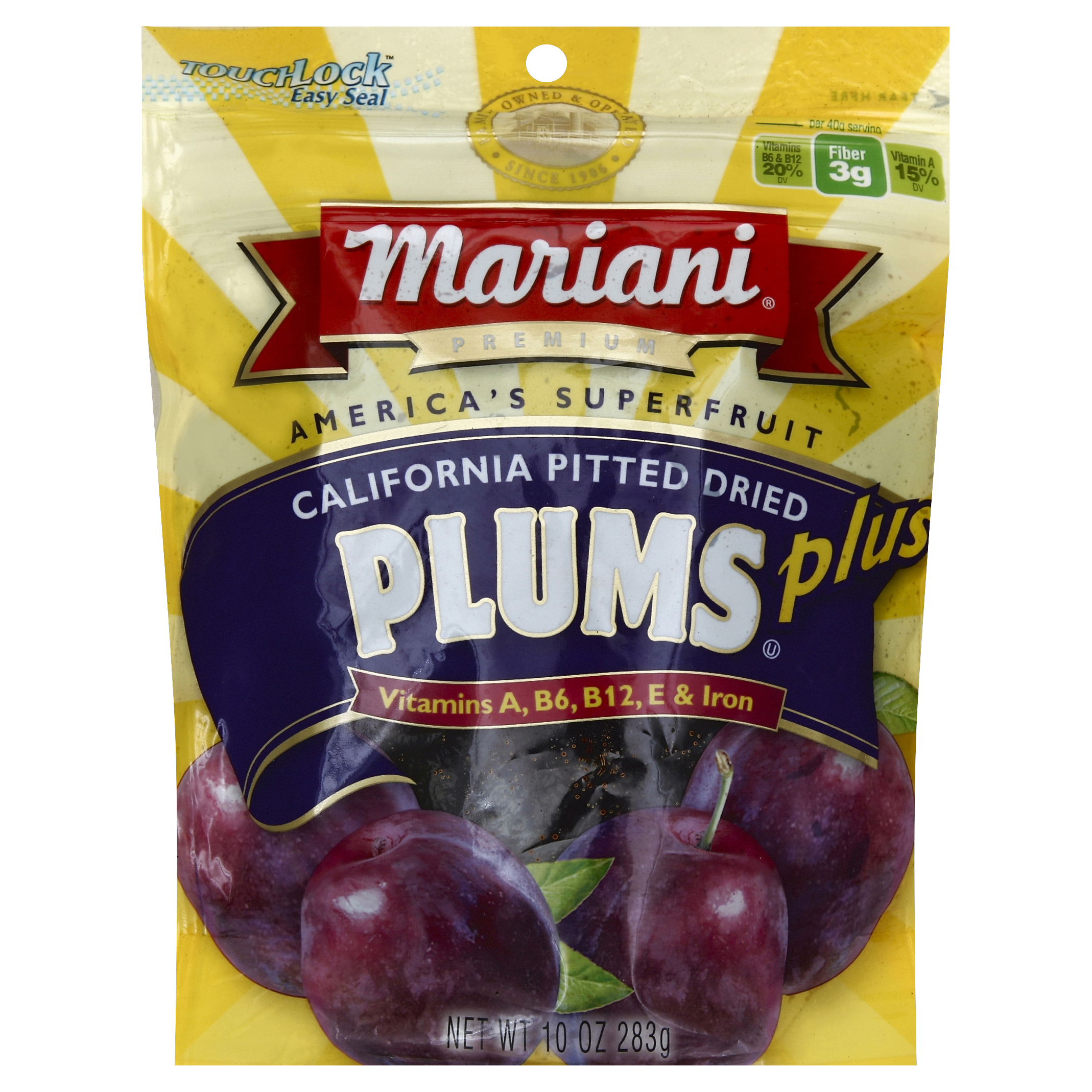 Mariani Plums 10 Oz