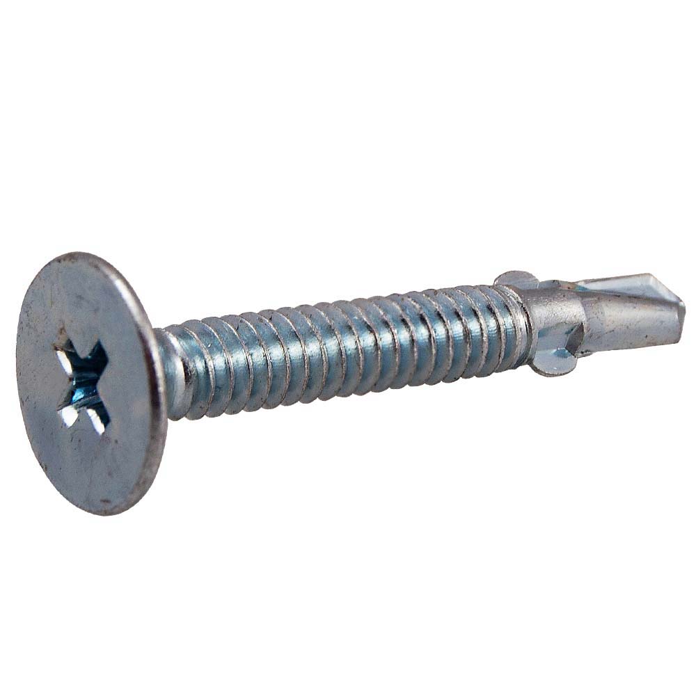 Pro-Twist #12 2-1/2 in. Phillips Flat-Head Self-Drilling Screws (5 lb.-Pack) PF122125