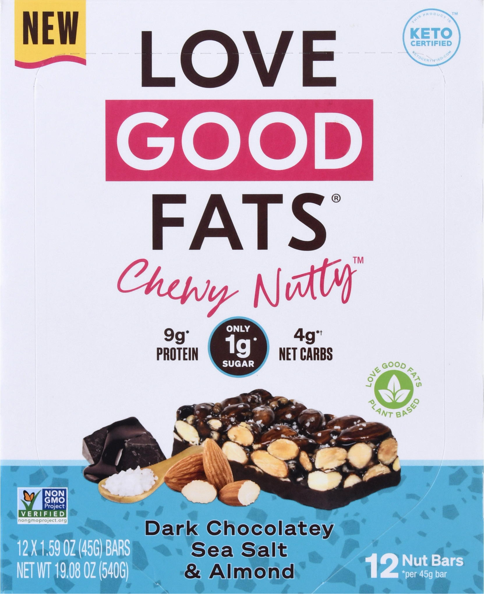Nut Bars, Dark Chocolatey Sea Salt & Almond