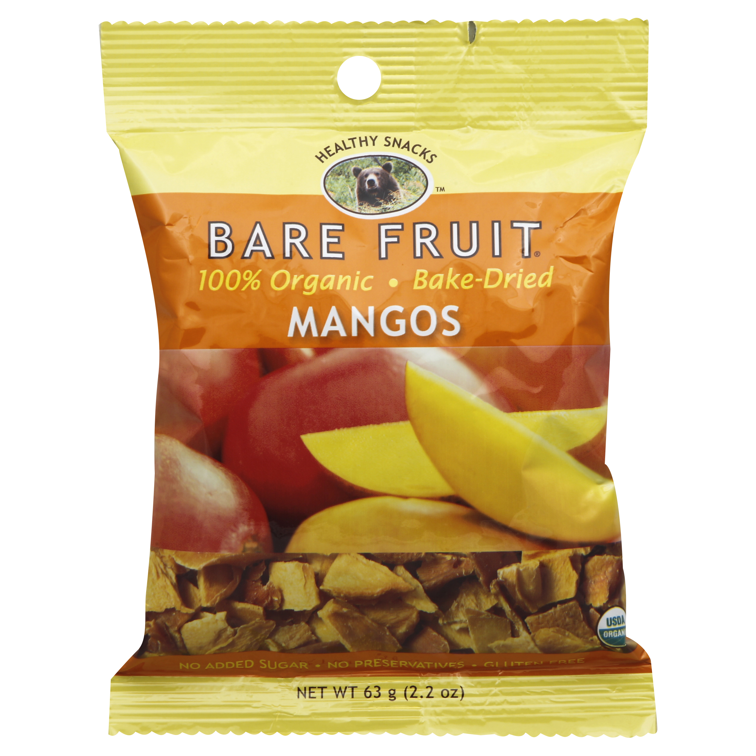 Bare Fruit Mangos 2.2 Oz