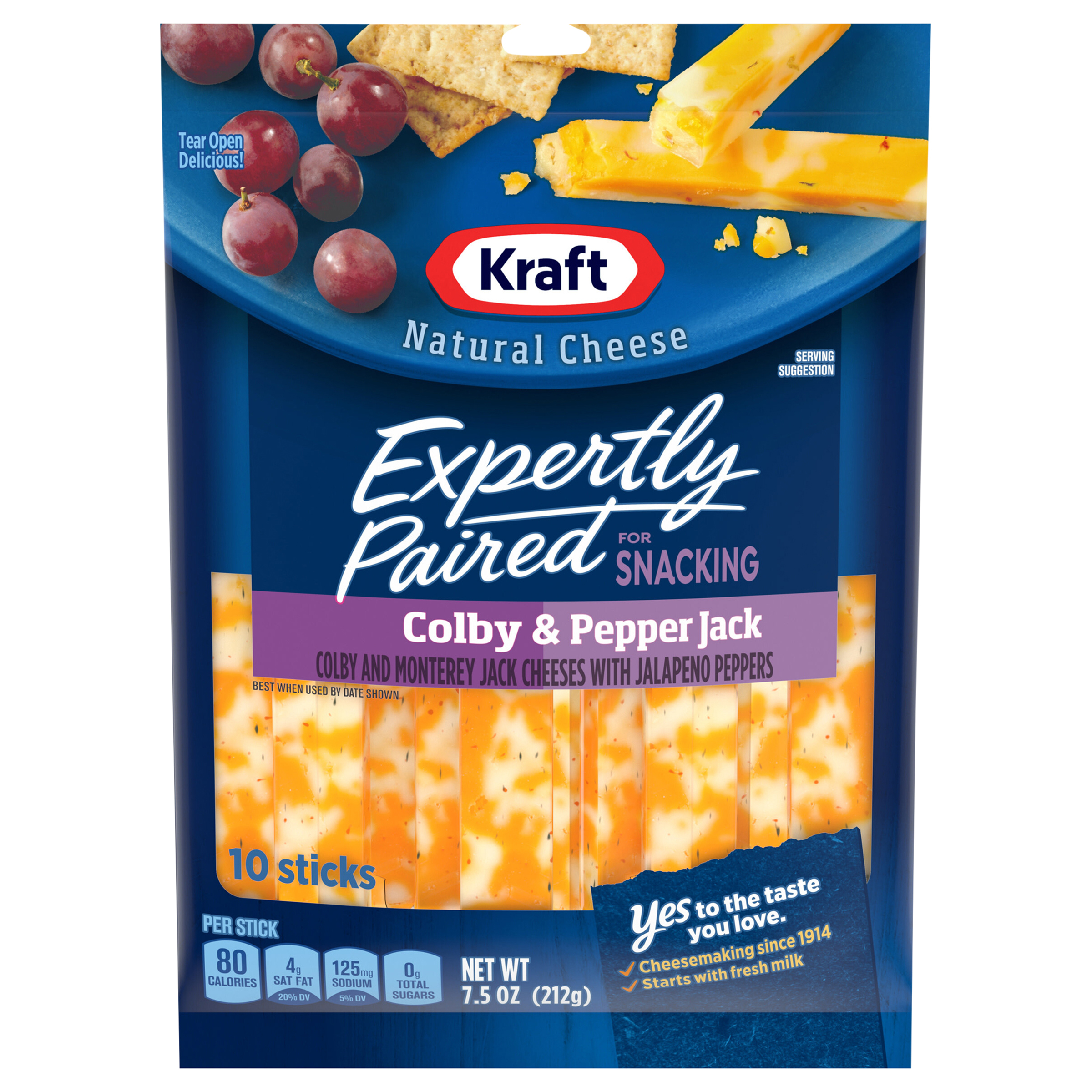 Cheese Sticks, Colby & Pepper Jack