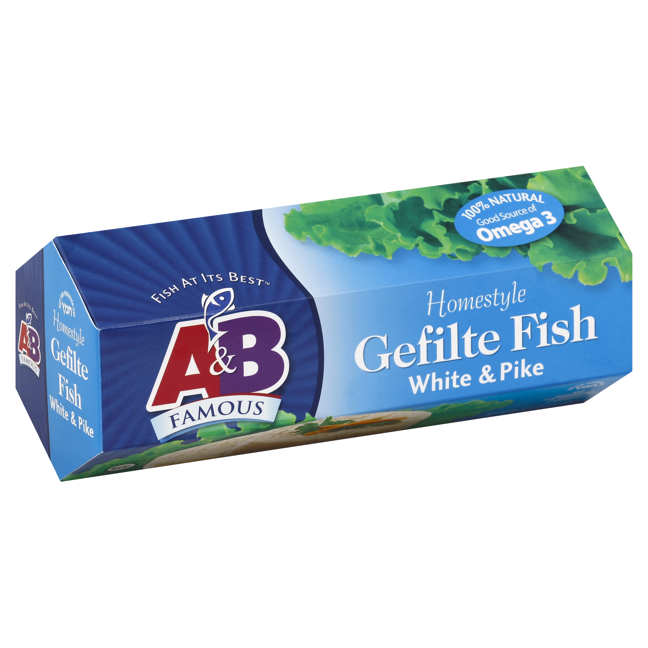 A & B Famous Gefilte Fish 20 Oz