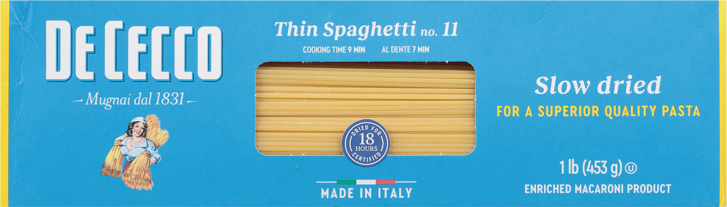 Thin Spaghetti, No. 11, Slow Dried